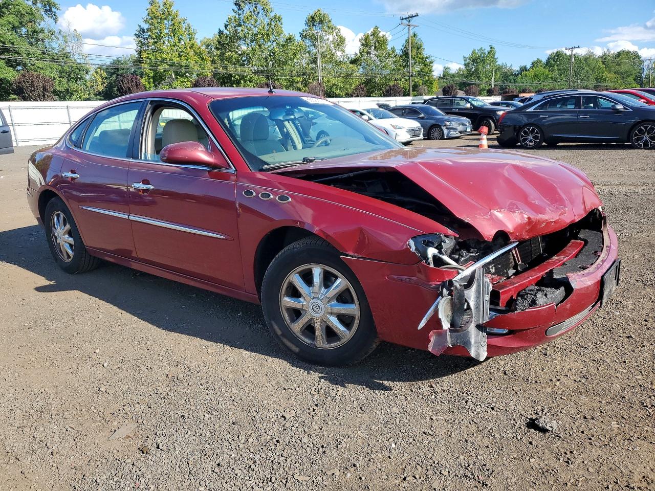 2005 Buick Lacrosse Cxl Red vin: 2G4WD532X51192883