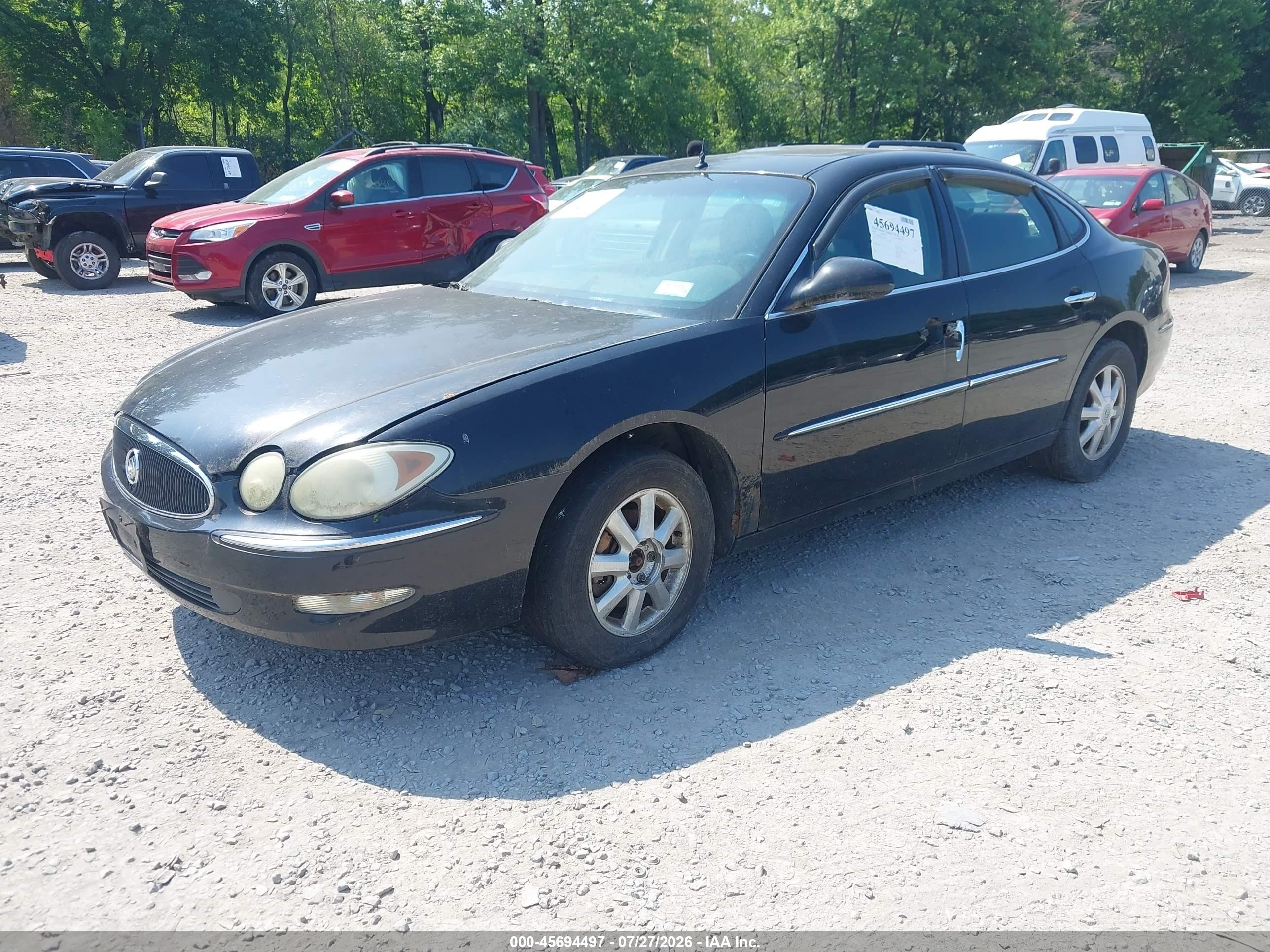 2005 Buick Lacrosse Cxl Черный vin: 2G4WD532X51293048