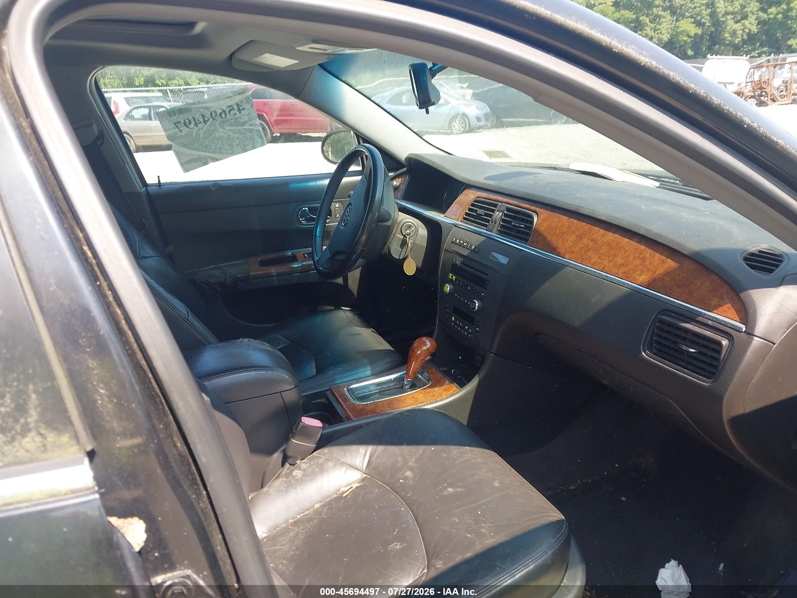 2005 Buick Lacrosse Cxl Черный vin: 2G4WD532X51293048
