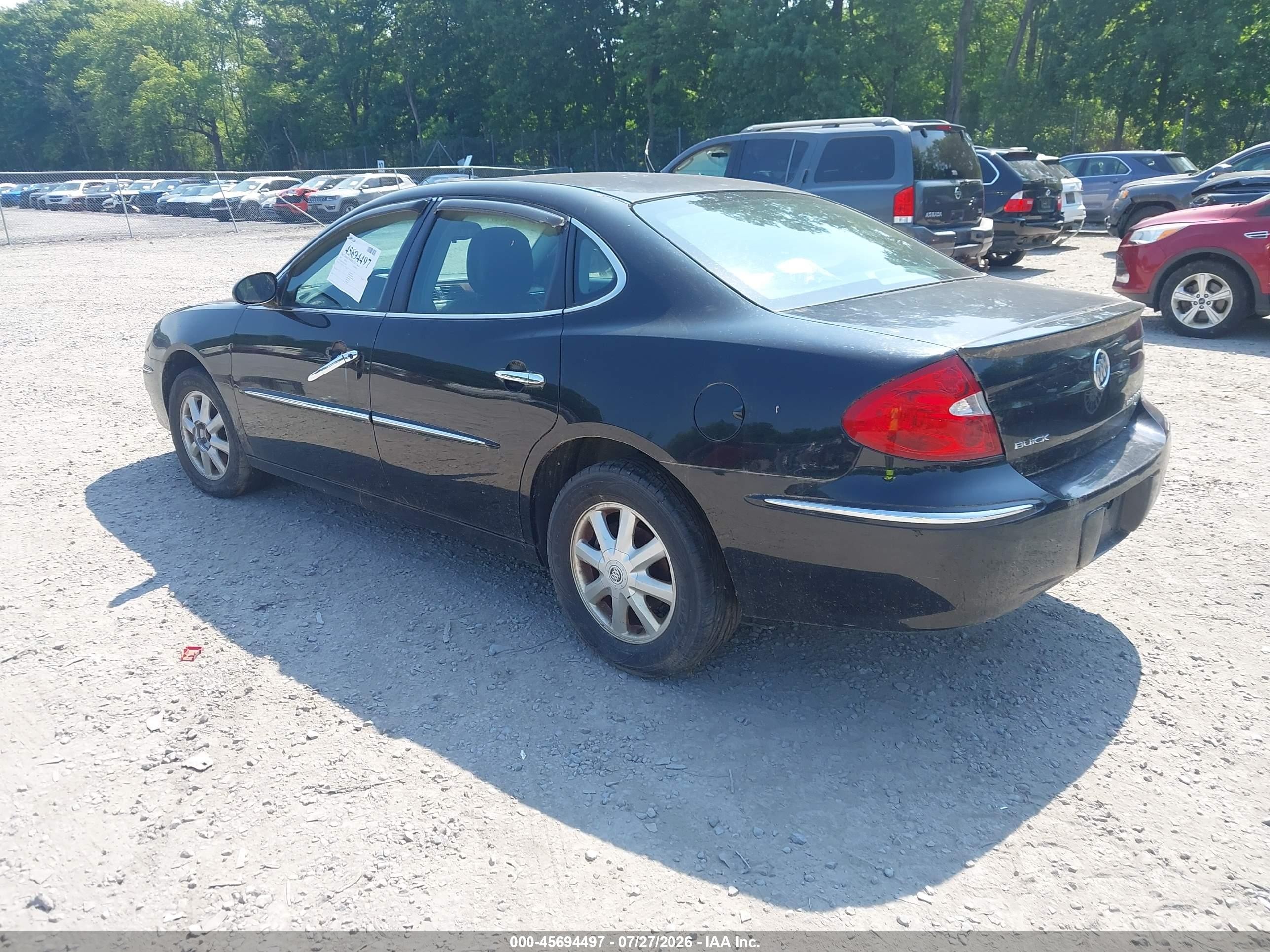 2005 Buick Lacrosse Cxl Черный vin: 2G4WD532X51293048