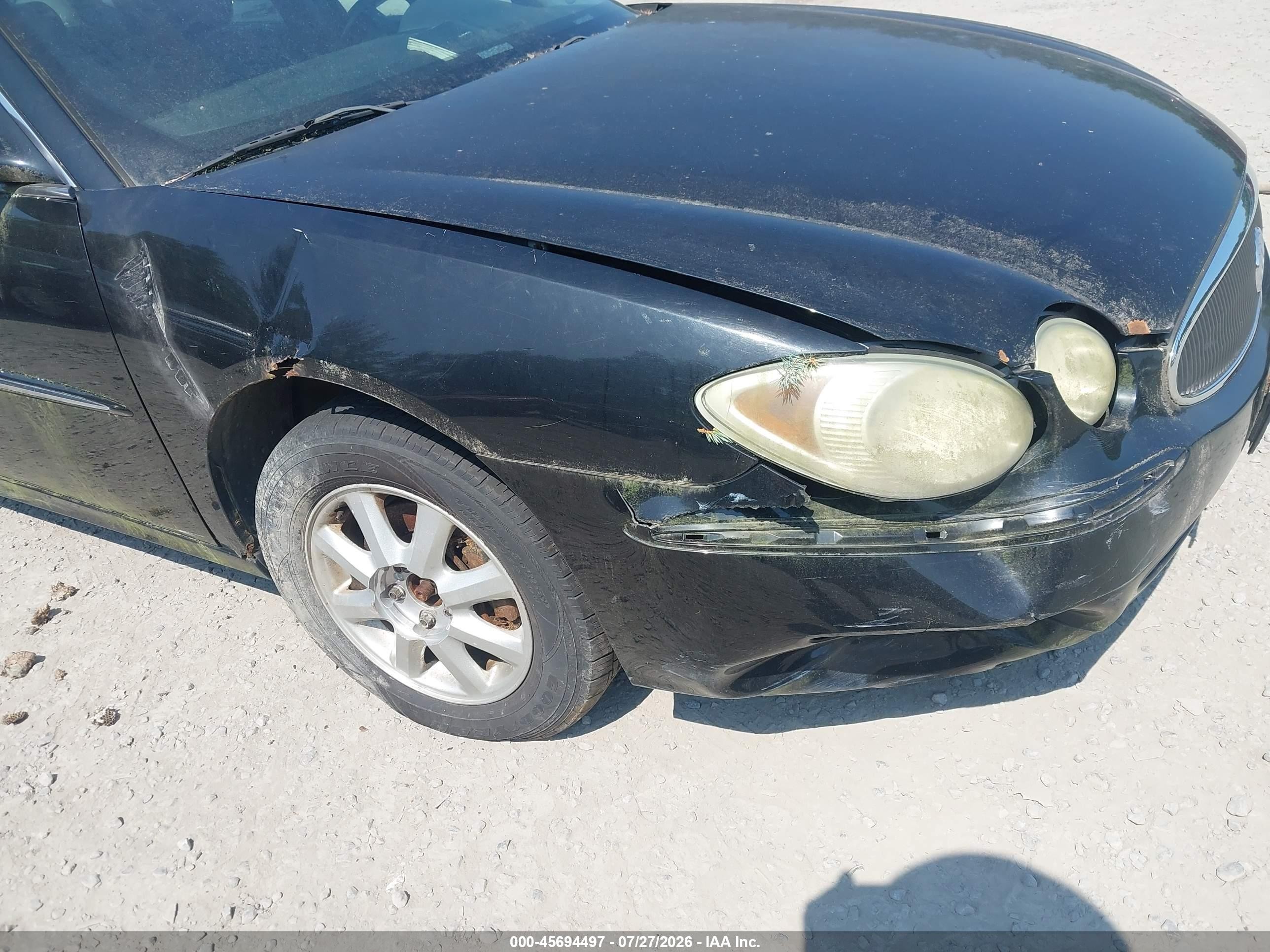 2005 Buick Lacrosse Cxl Черный vin: 2G4WD532X51293048