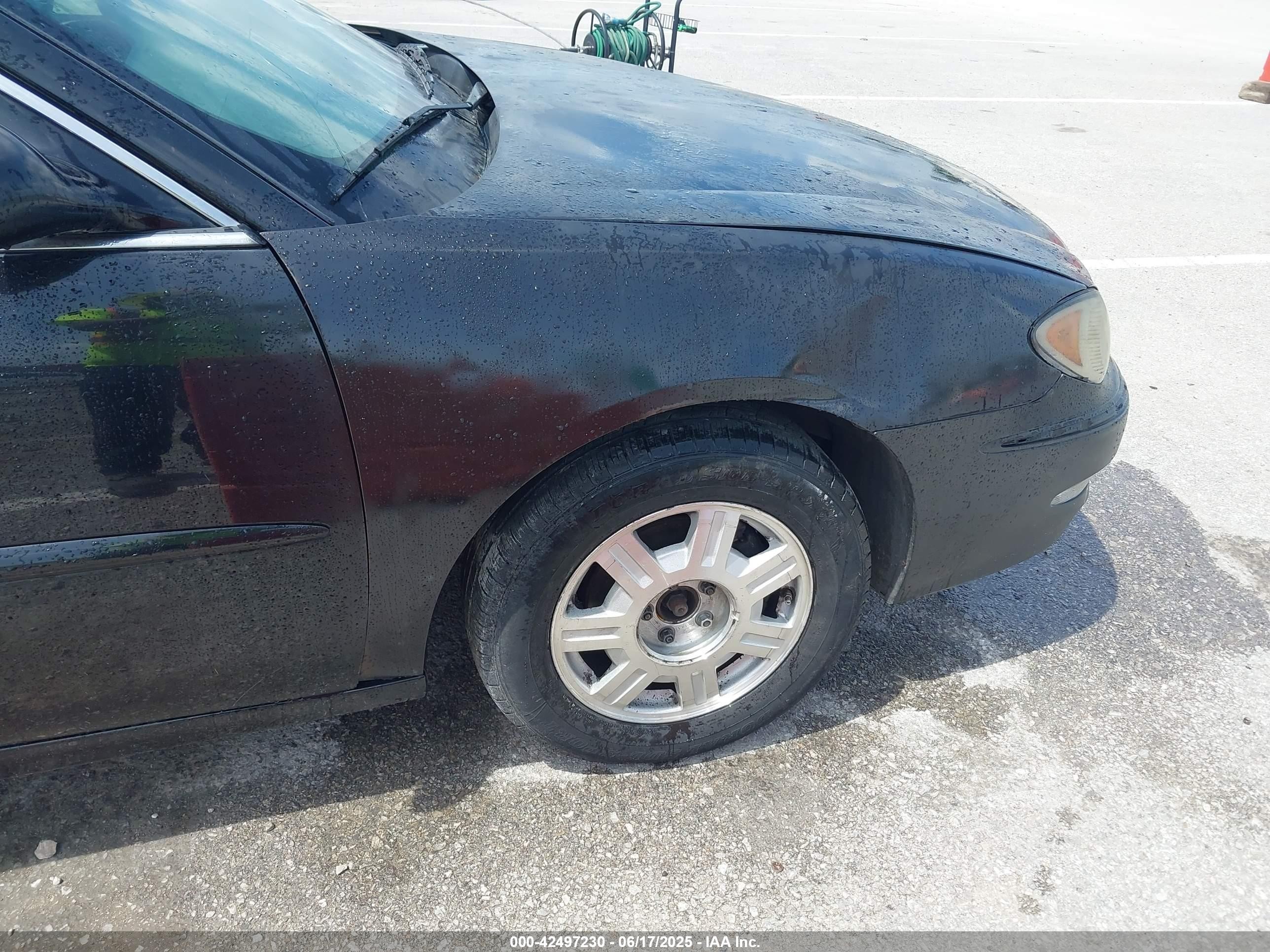 2007 Buick Lacrosse Cxl Black vin: 2G4WD552571117945