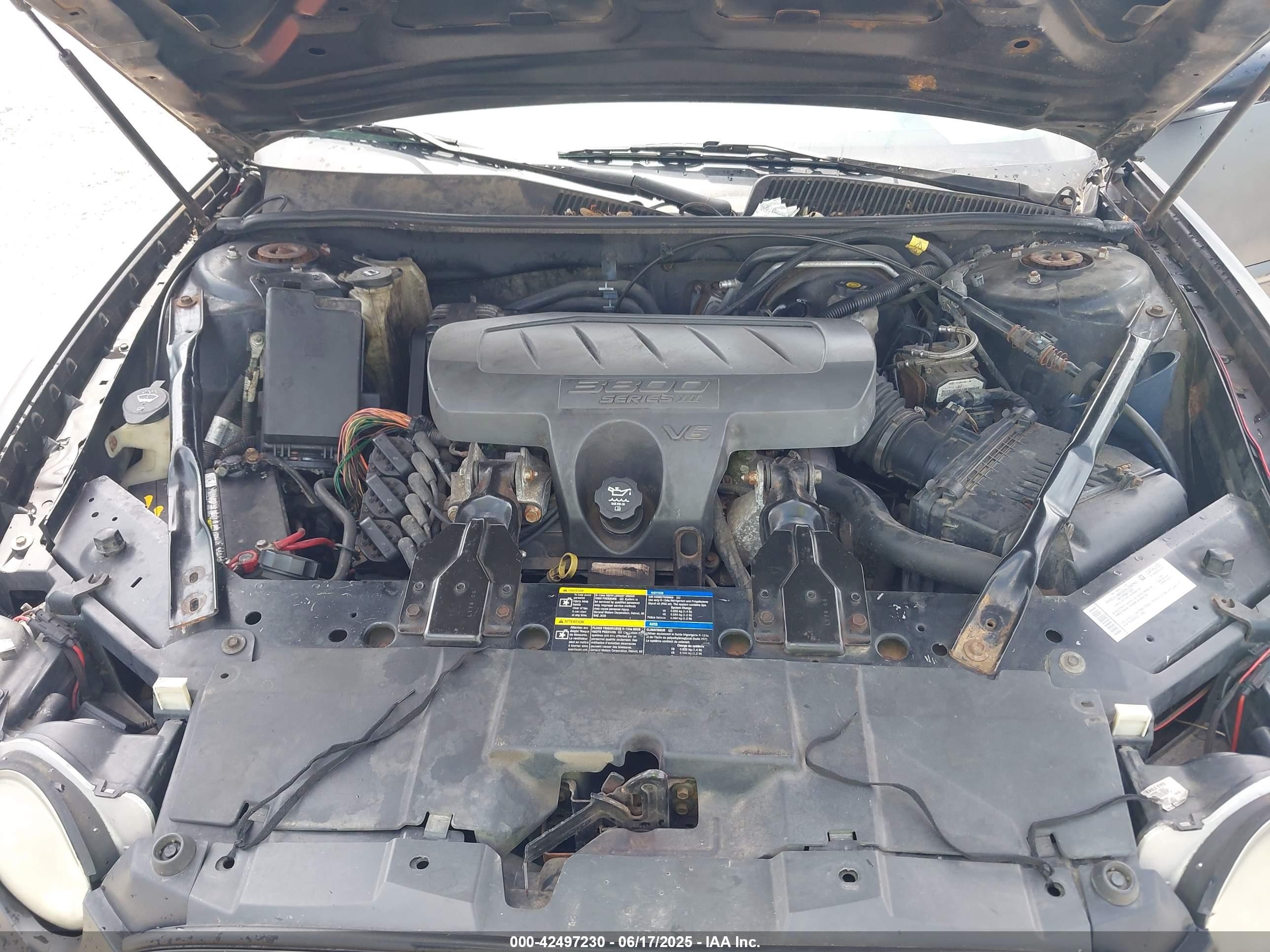 2007 Buick Lacrosse Cxl Black vin: 2G4WD552571117945