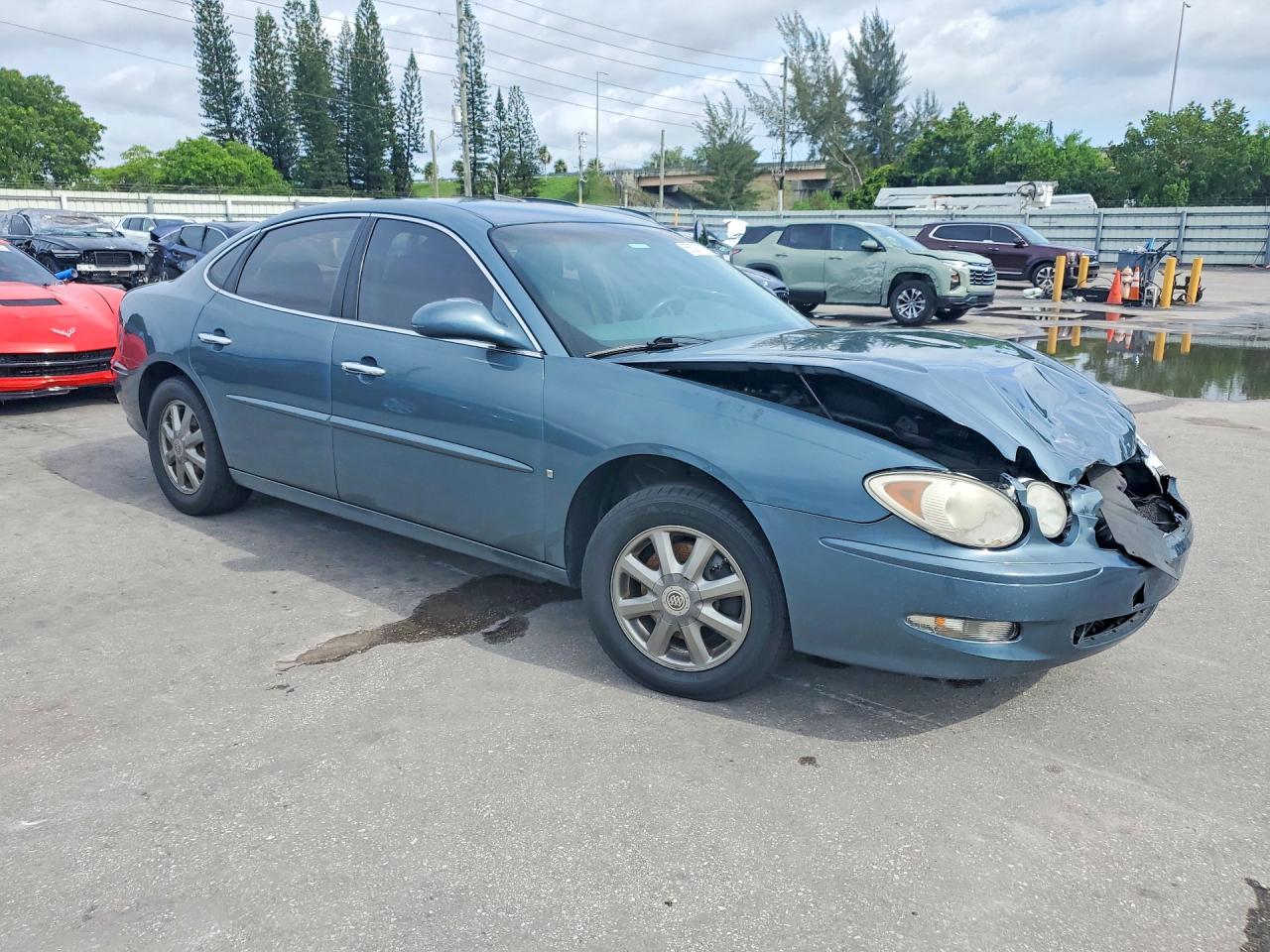 2007 Buick Lacrosse Cxl Blue vin: 2G4WD552571178177