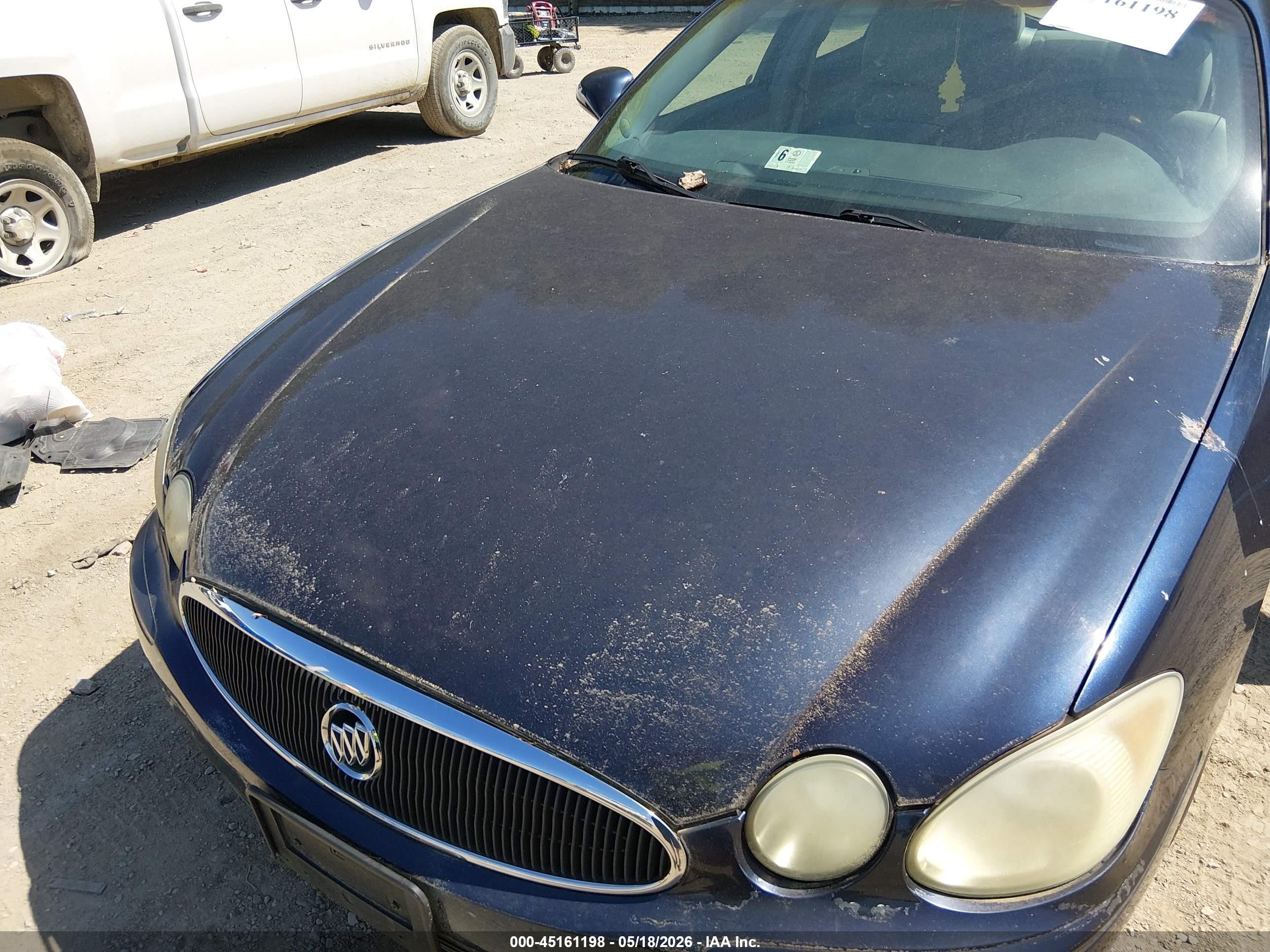 2007 Buick Lacrosse Cxl Dark Blue vin: 2G4WD552X71107301