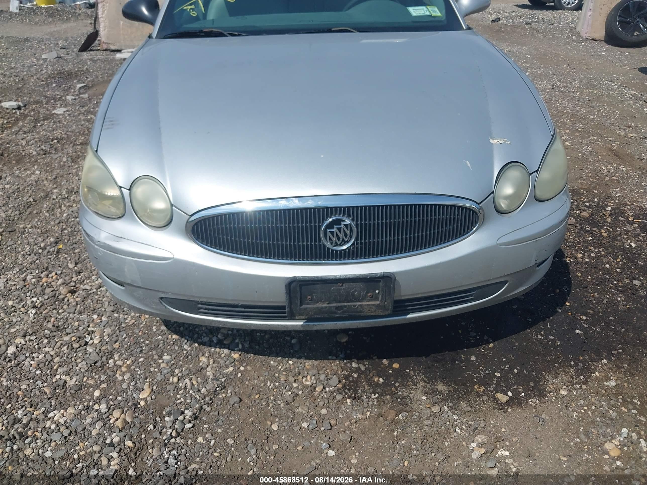 2005 Buick Lacrosse Cxl Silver vin: 2G4WD562251272352