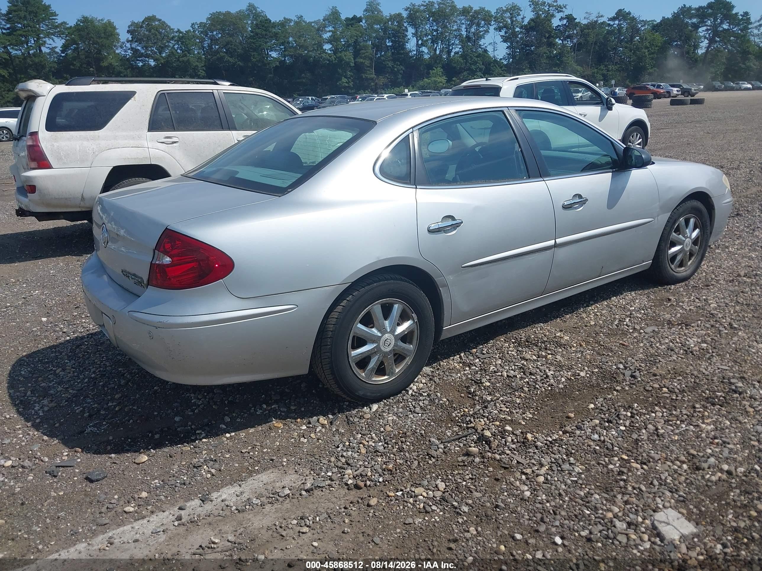 2005 Buick Lacrosse Cxl Silver vin: 2G4WD562251272352