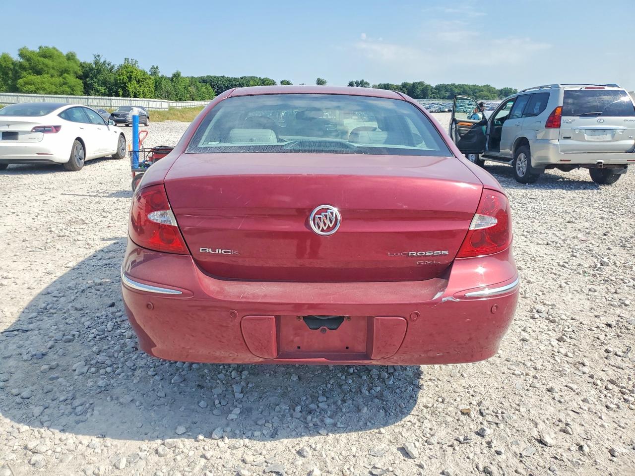 2005 Buick Lacrosse Cxl Burgundy vin: 2G4WD562351327648