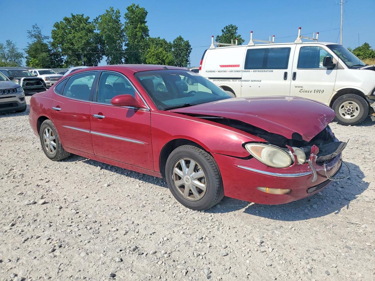 2005 Buick Lacrosse Cxl Burgundy vin: 2G4WD562351327648