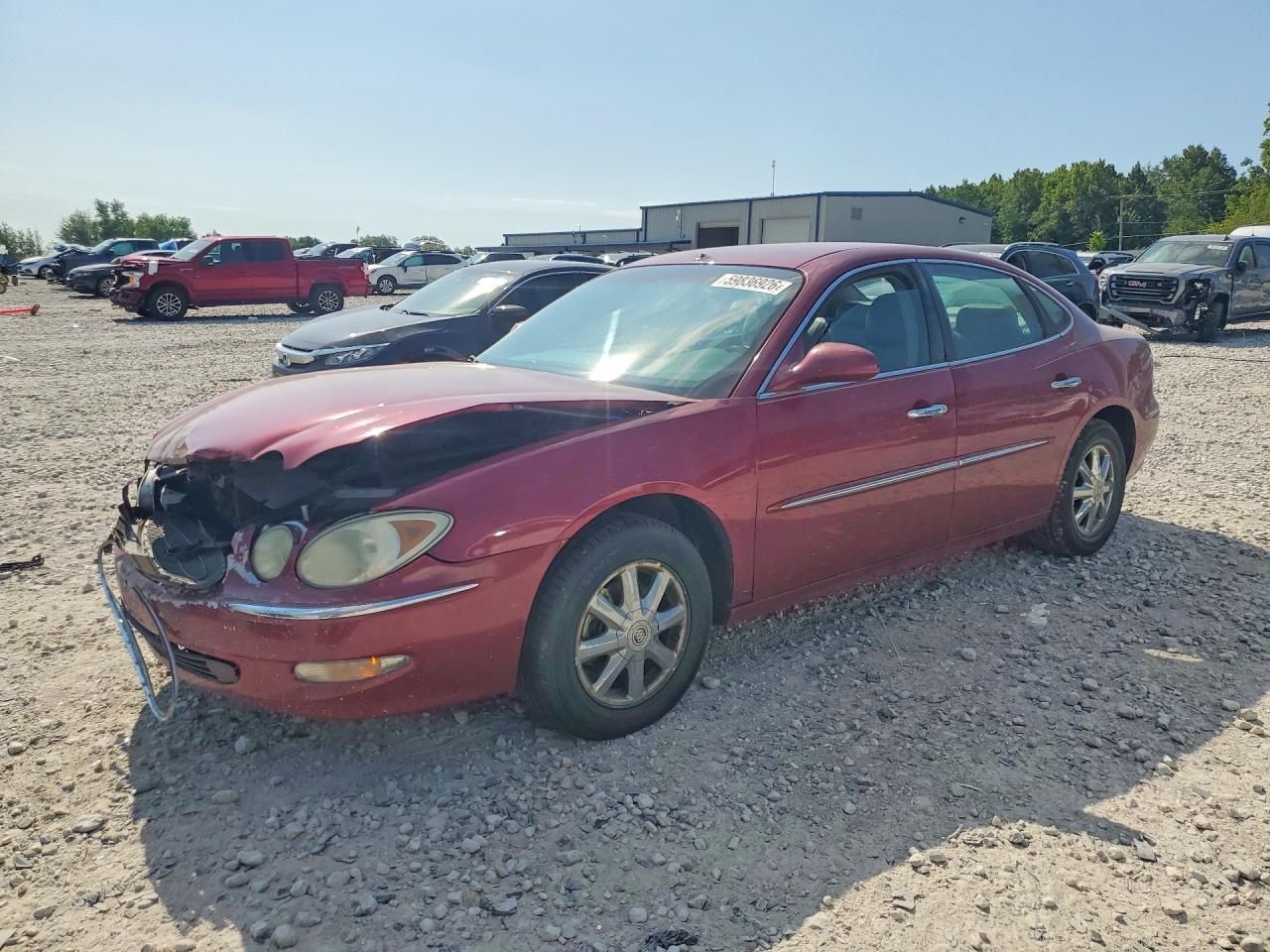 2005 Buick Lacrosse Cxl Burgundy vin: 2G4WD562351327648