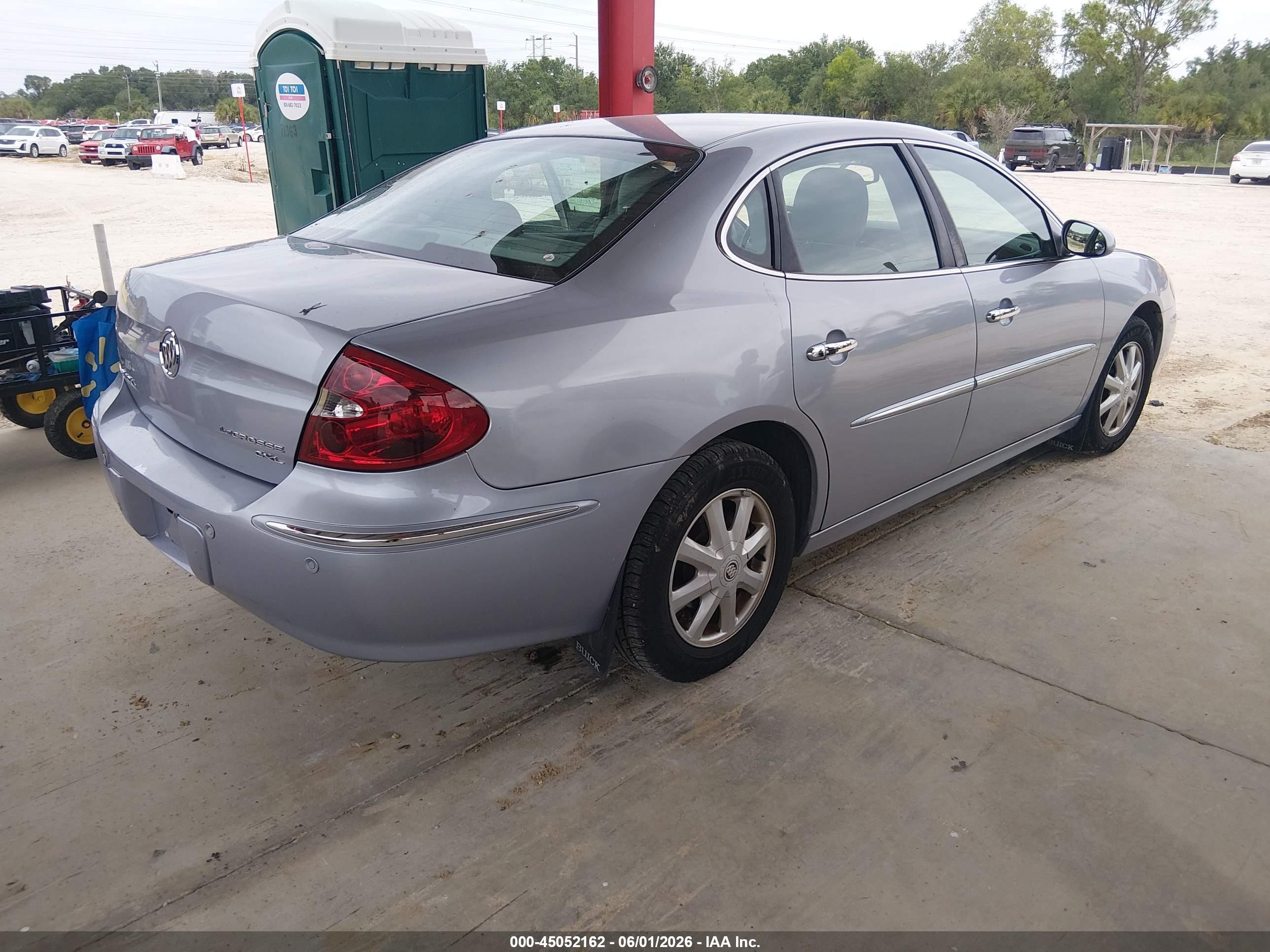 2005 Buick Lacrosse Cxl Gray vin: 2G4WD562751284805