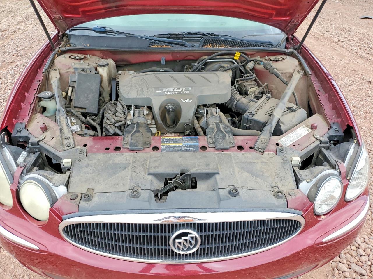 2005 Buick Lacrosse Cxl Red vin: 2G4WD562751288109