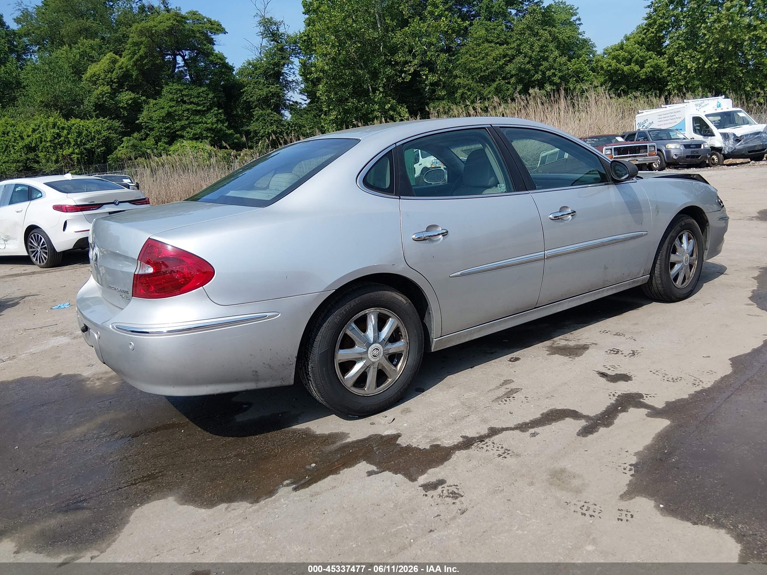 2005 Buick Lacrosse Cxl Silver vin: 2G4WD562751332688