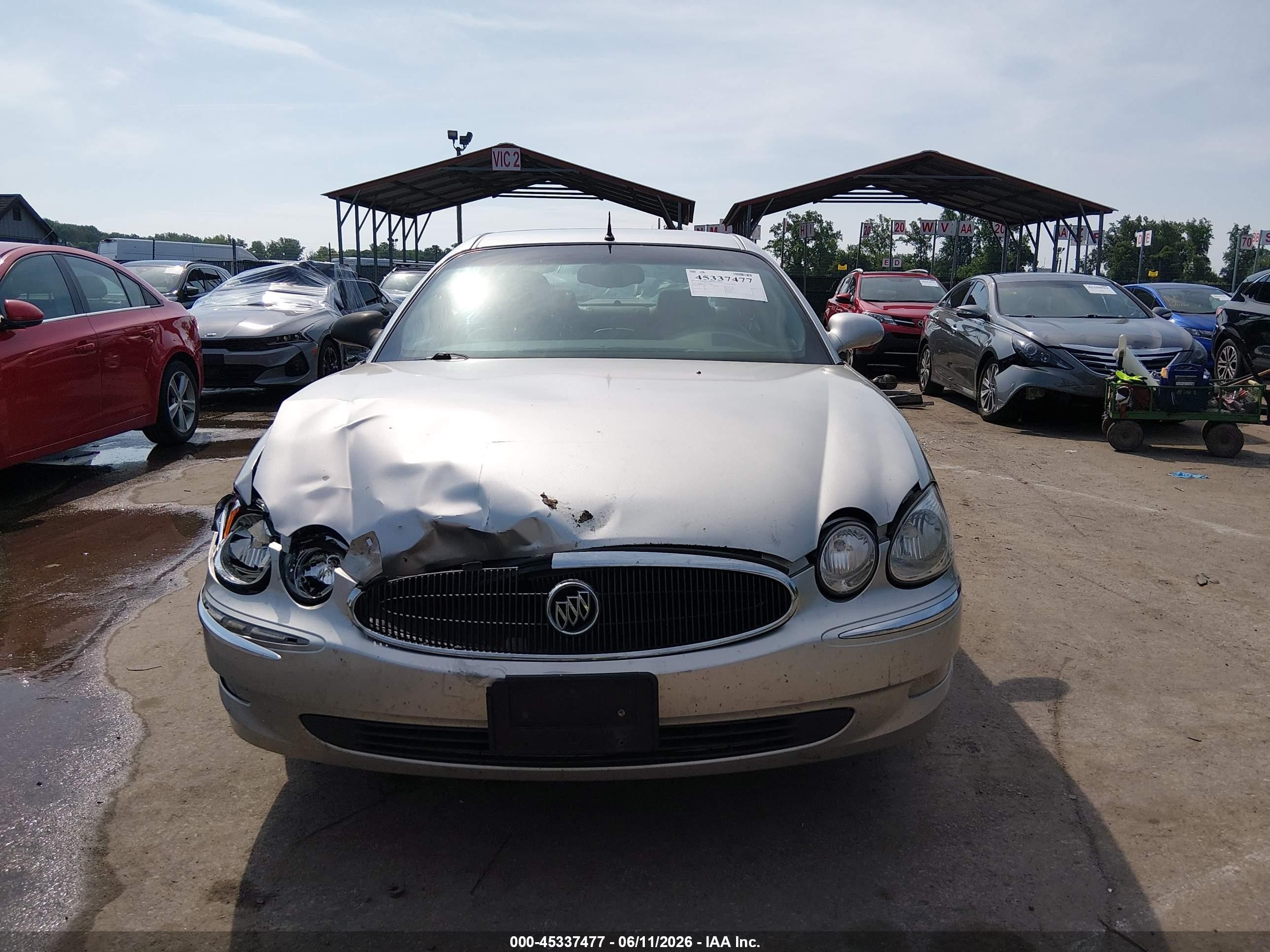 2005 Buick Lacrosse Cxl Silver vin: 2G4WD562751332688