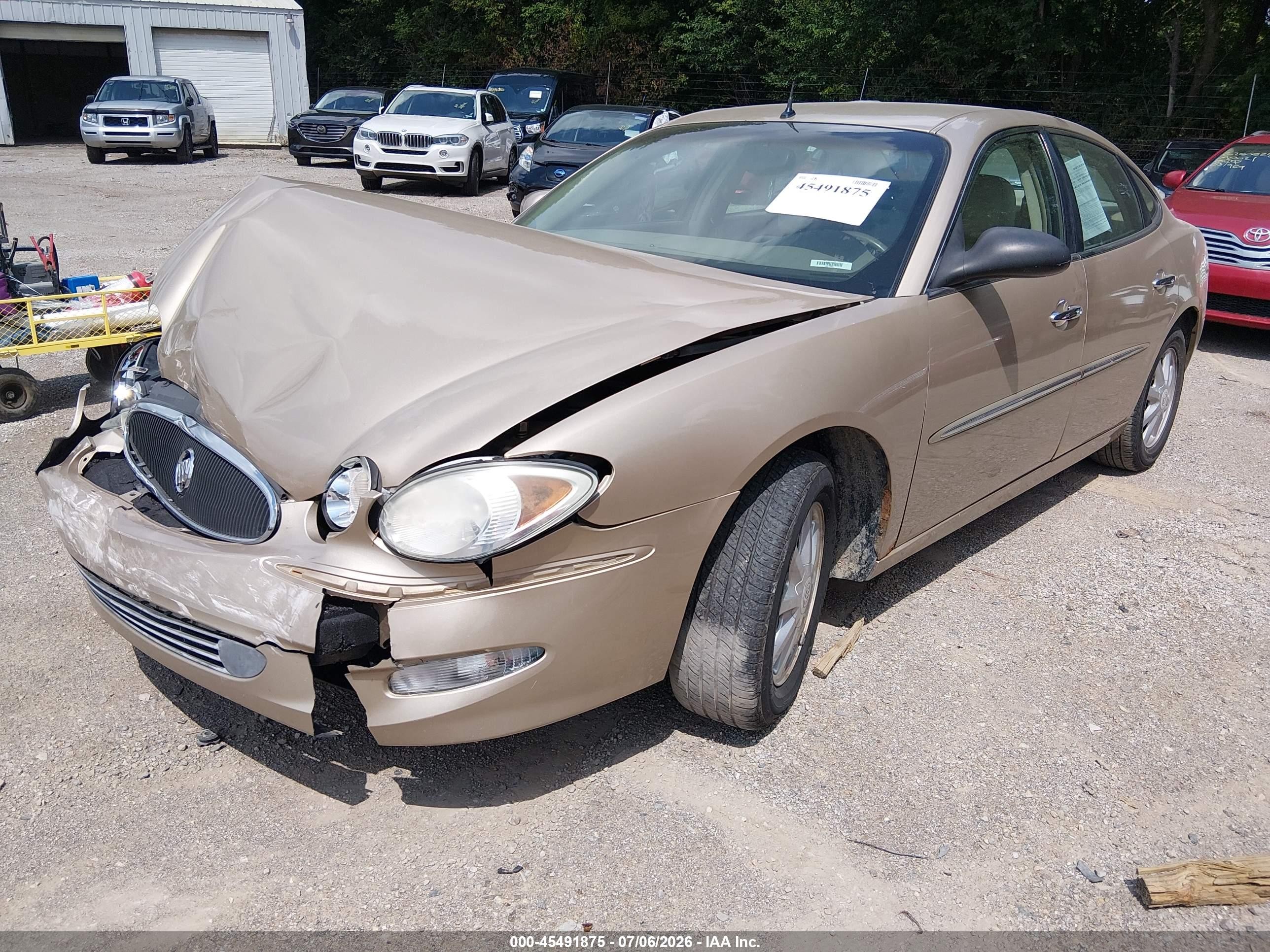 2005 Buick Lacrosse Cxl Золотой vin: 2G4WD562851230168