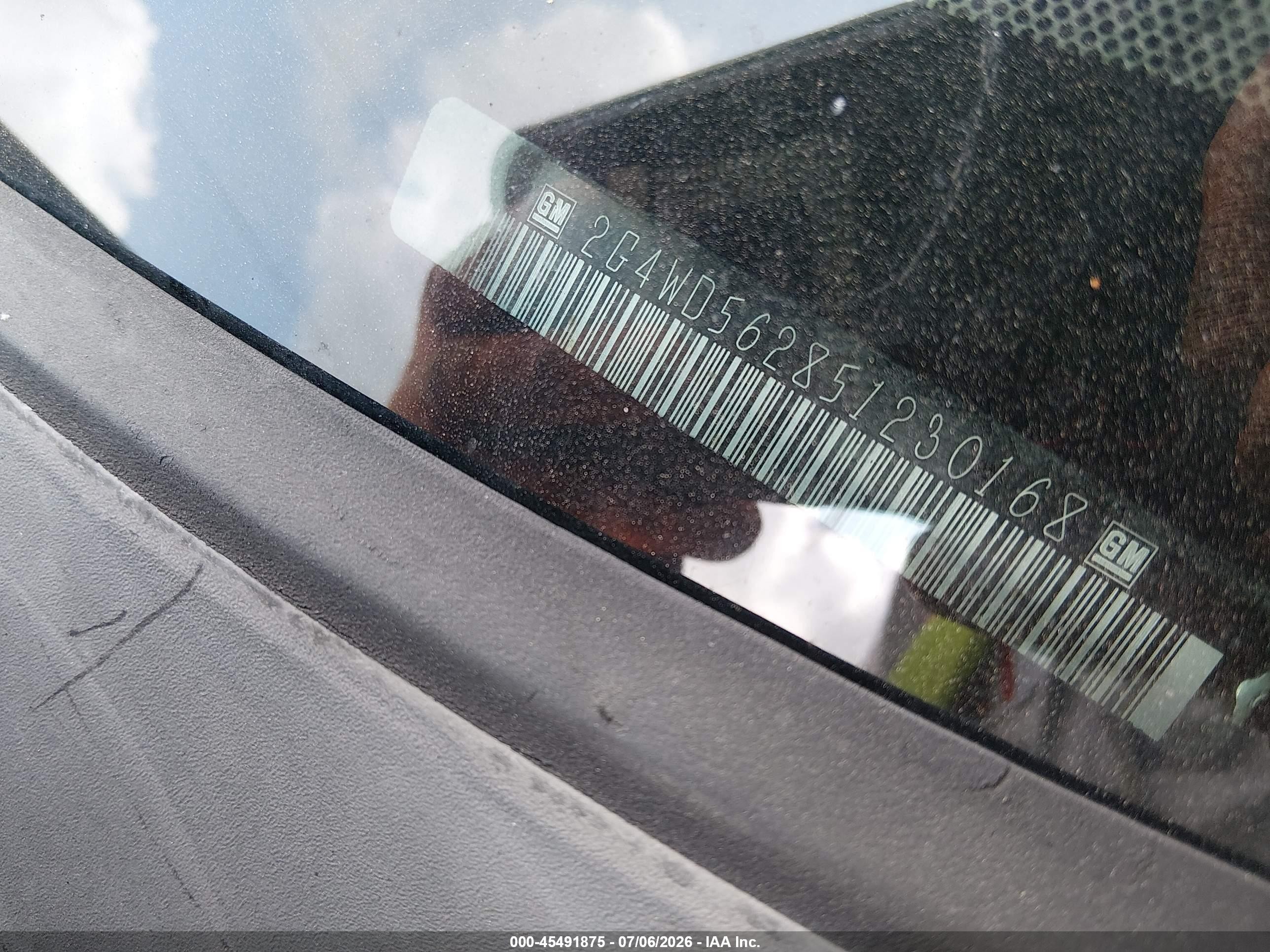 2005 Buick Lacrosse Cxl Золотой vin: 2G4WD562851230168