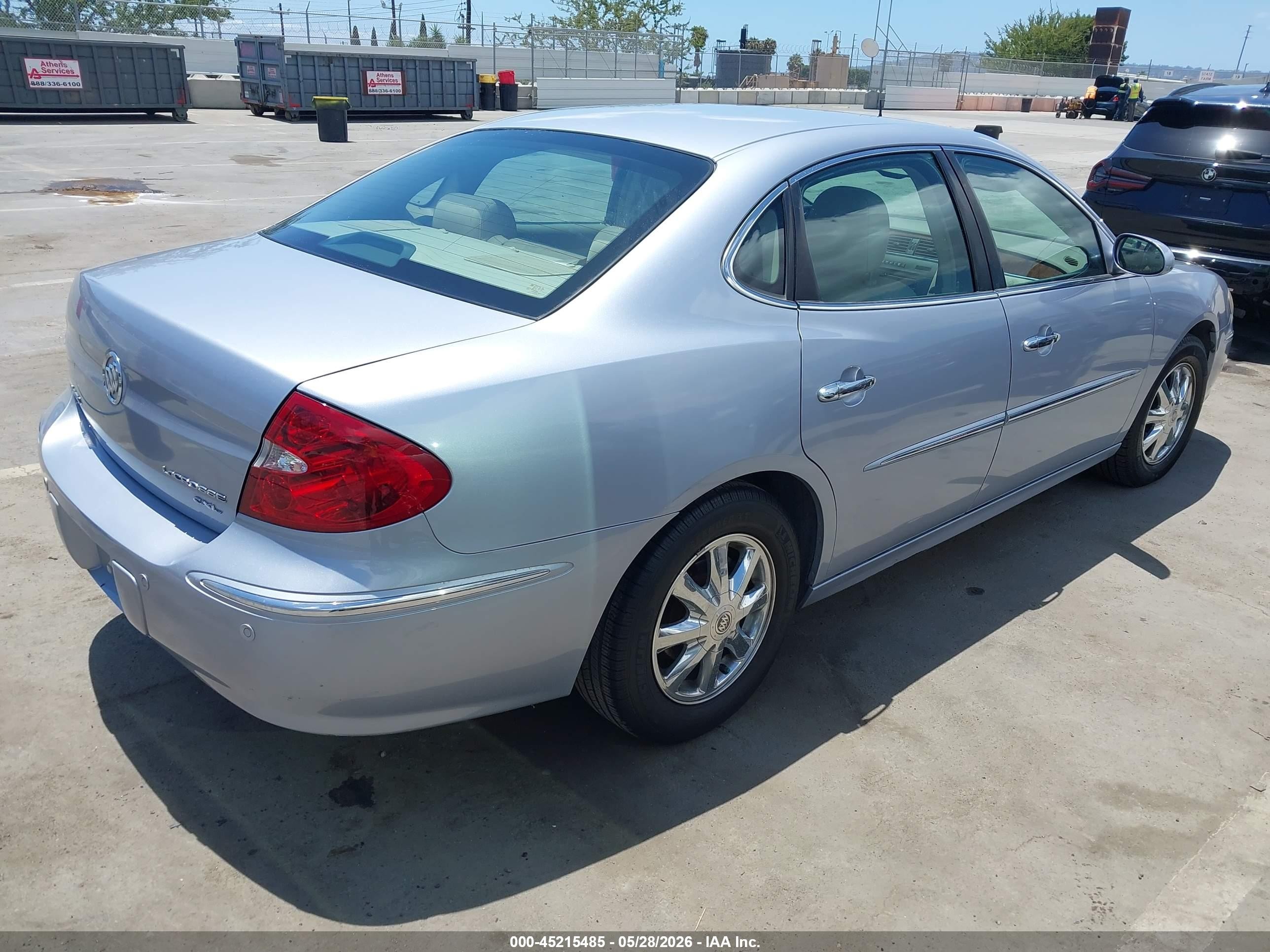 2005 Buick Lacrosse Cxl Silver vin: 2G4WD562851330187