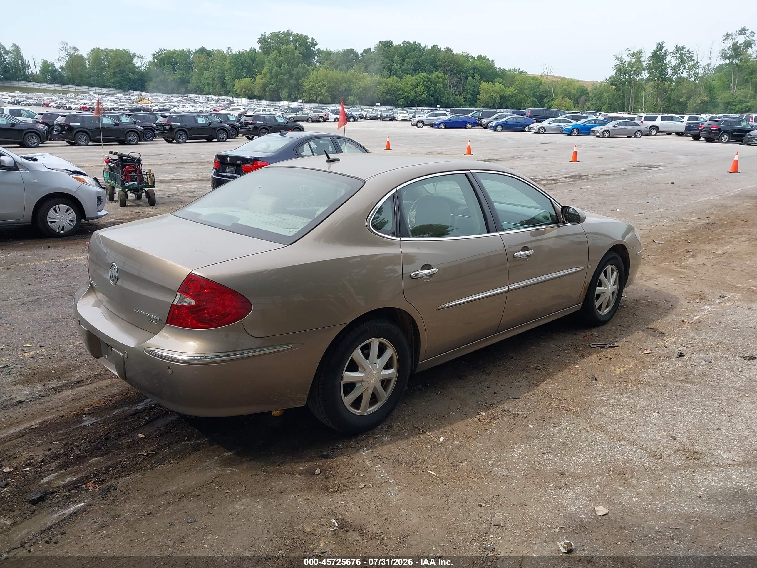 2006 Buick Lacrosse Cxl Beige vin: 2G4WD582061197133