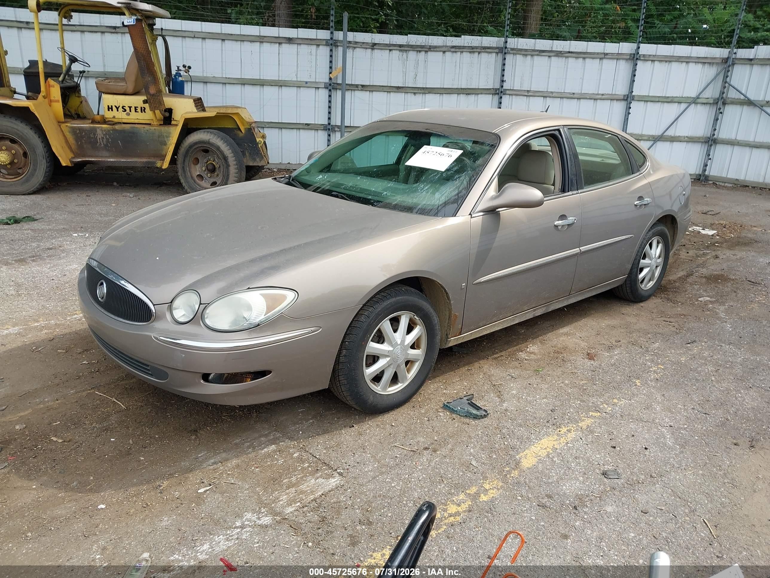 2006 Buick Lacrosse Cxl Beige vin: 2G4WD582061197133