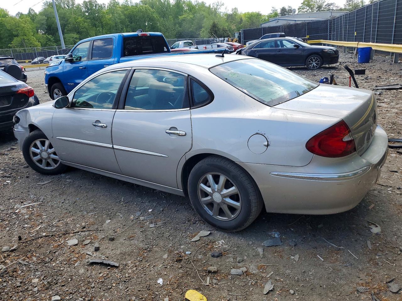2007 Buick Lacrosse Cxl Silver vin: 2G4WD582071118268