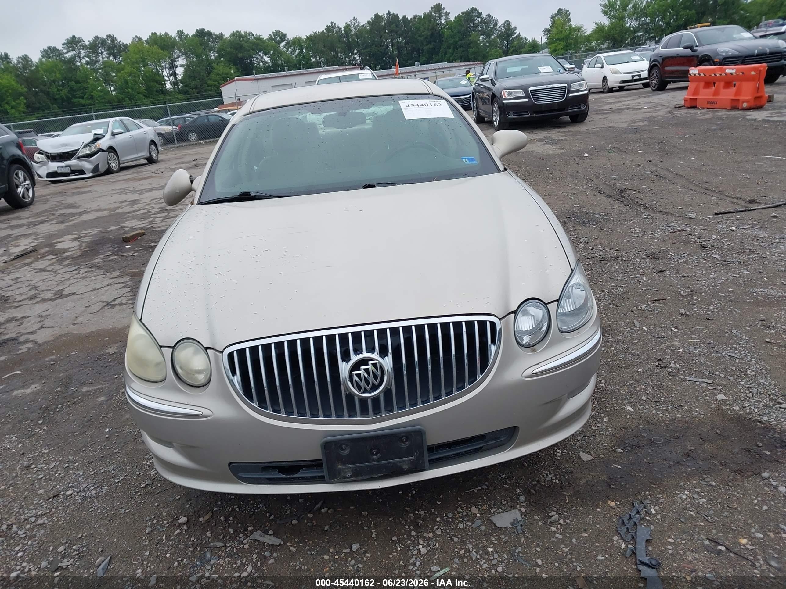 2009 Buick Lacrosse Cxl Gold vin: 2G4WD582091266245
