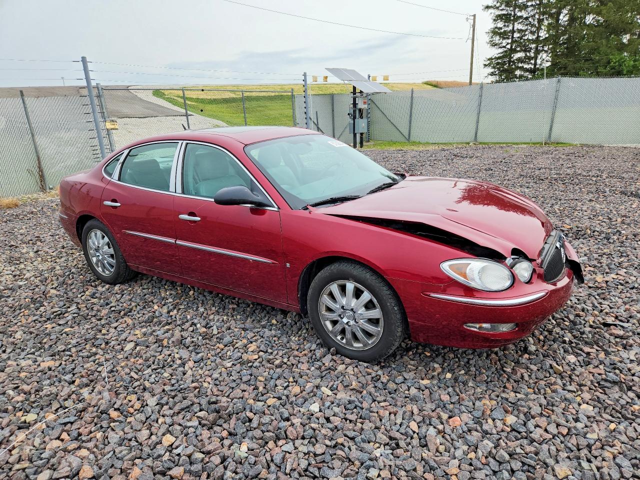 2007 Buick Lacrosse Cxl Red vin: 2G4WD582171248561
