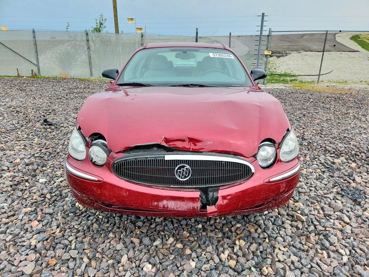 2007 Buick Lacrosse Cxl Red vin: 2G4WD582171248561
