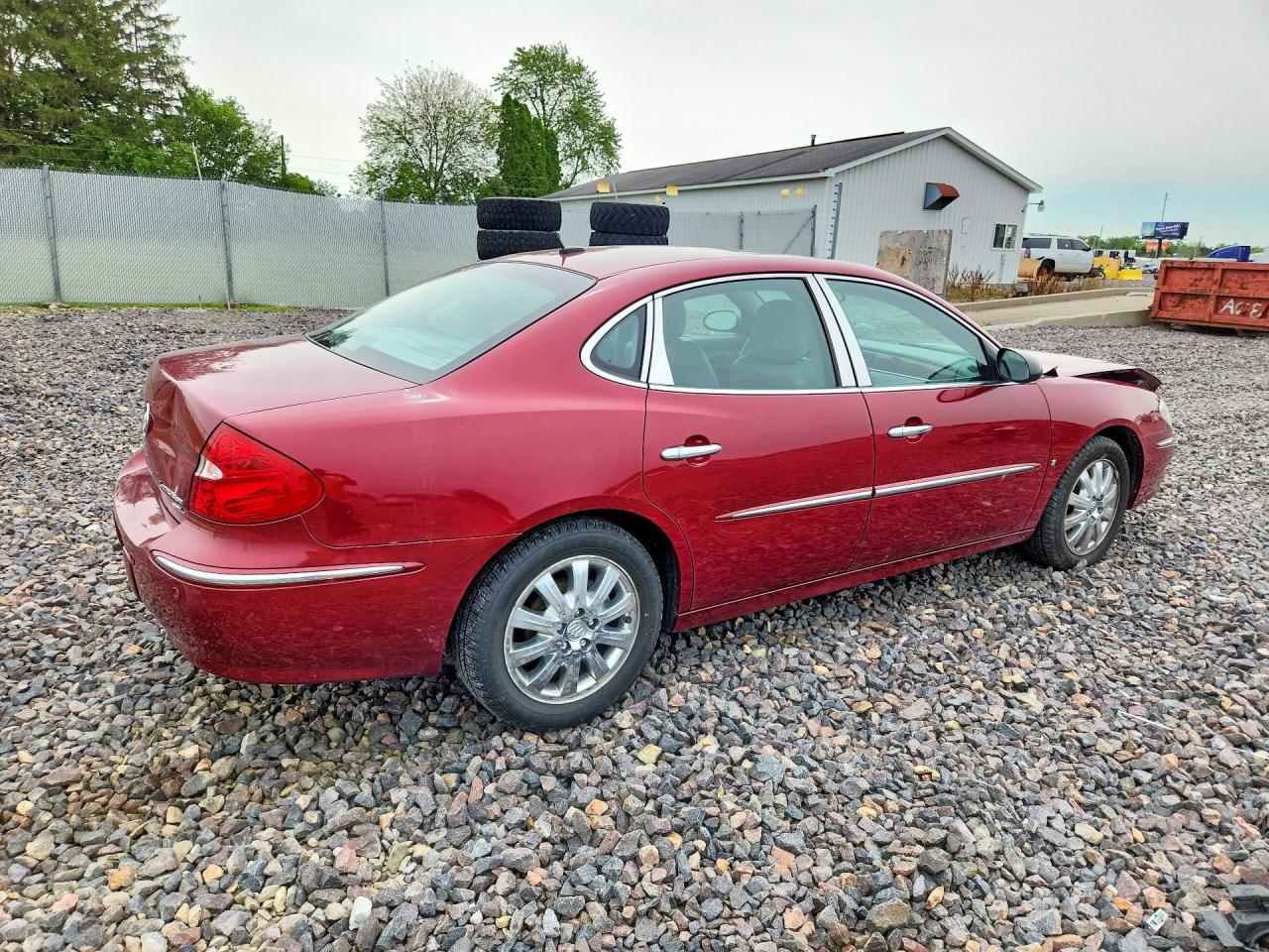 2007 Buick Lacrosse Cxl Red vin: 2G4WD582171248561