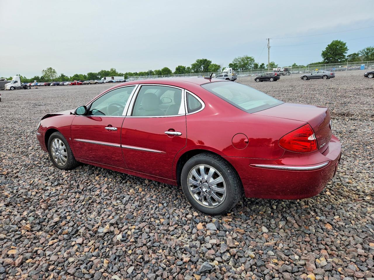 2007 Buick Lacrosse Cxl Red vin: 2G4WD582171248561