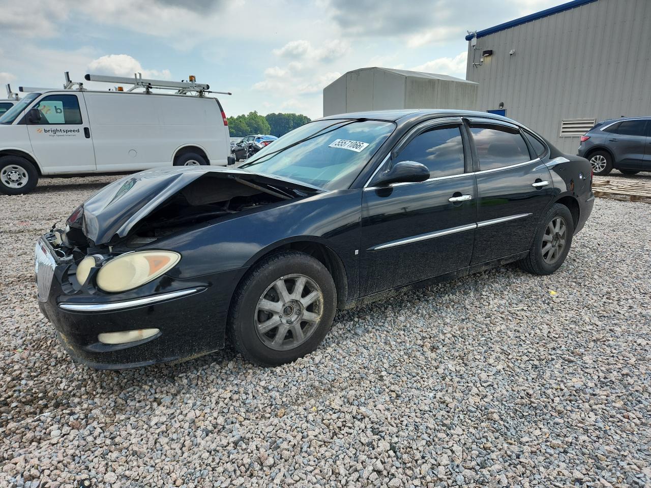 2008 Buick Lacrosse Cxl Черный vin: 2G4WD582181142242