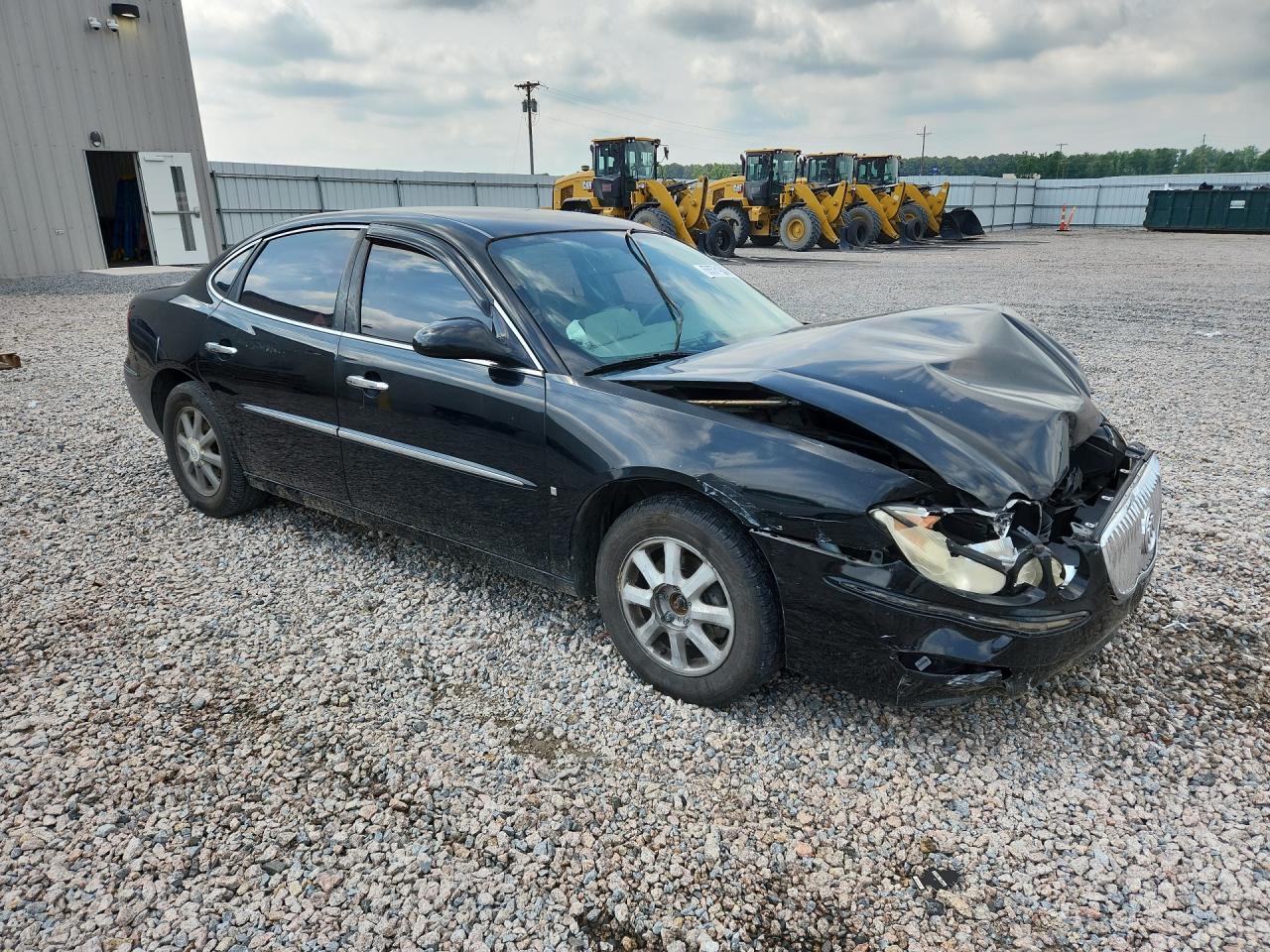 2008 Buick Lacrosse Cxl Черный vin: 2G4WD582181142242