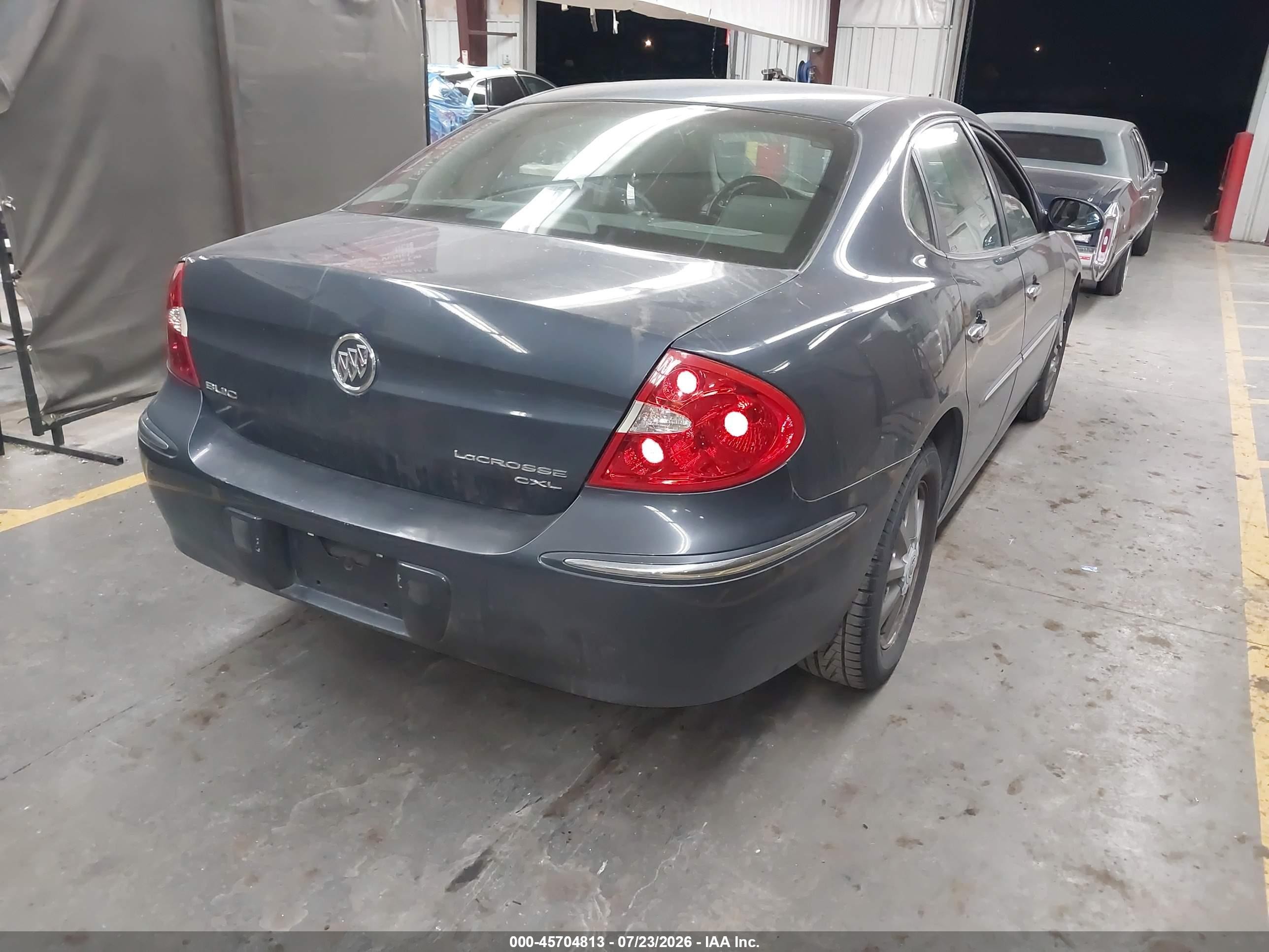 2009 Buick Lacrosse Cxl Blue vin: 2G4WD582191134627