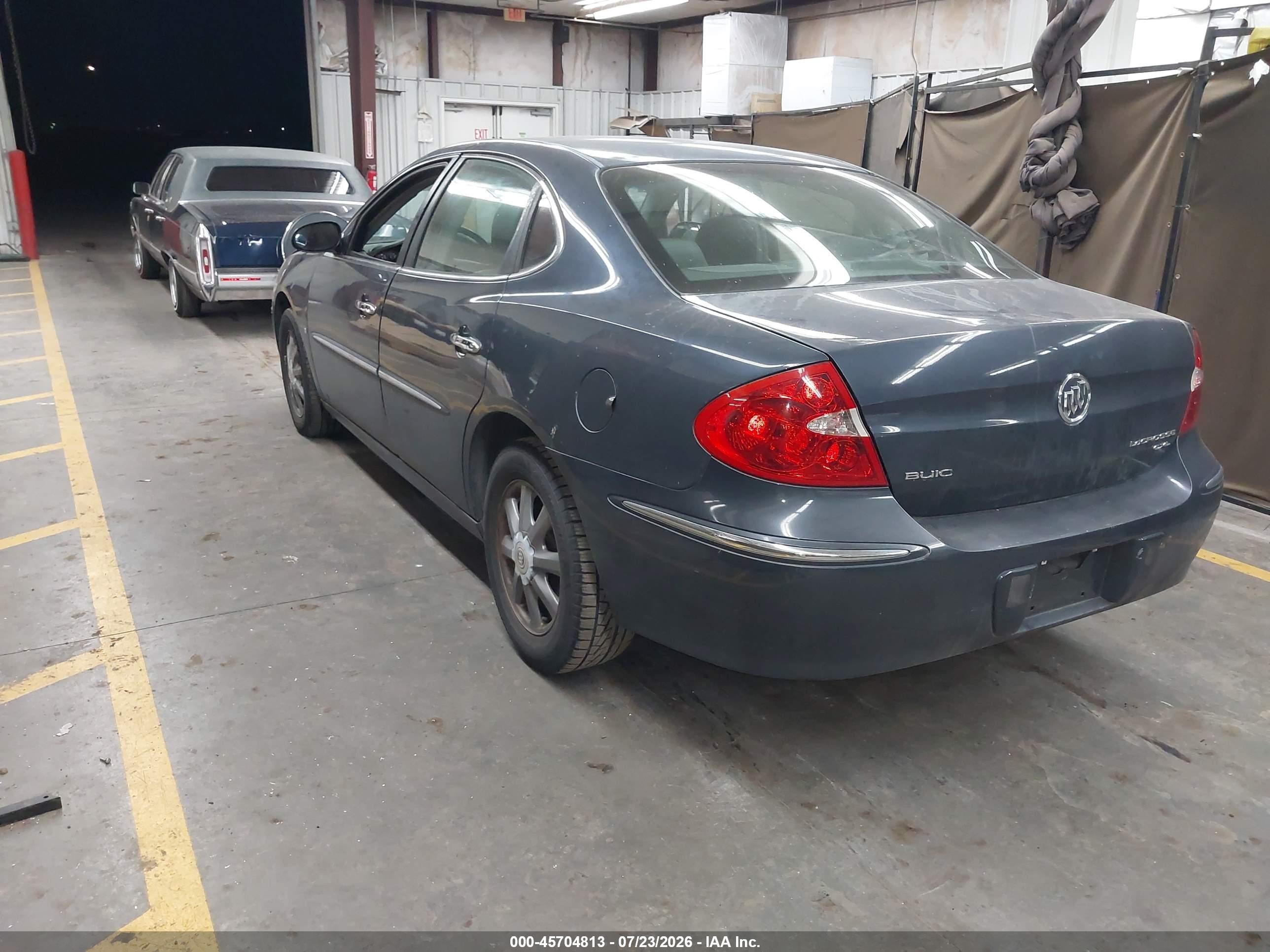 2009 Buick Lacrosse Cxl Blue vin: 2G4WD582191134627