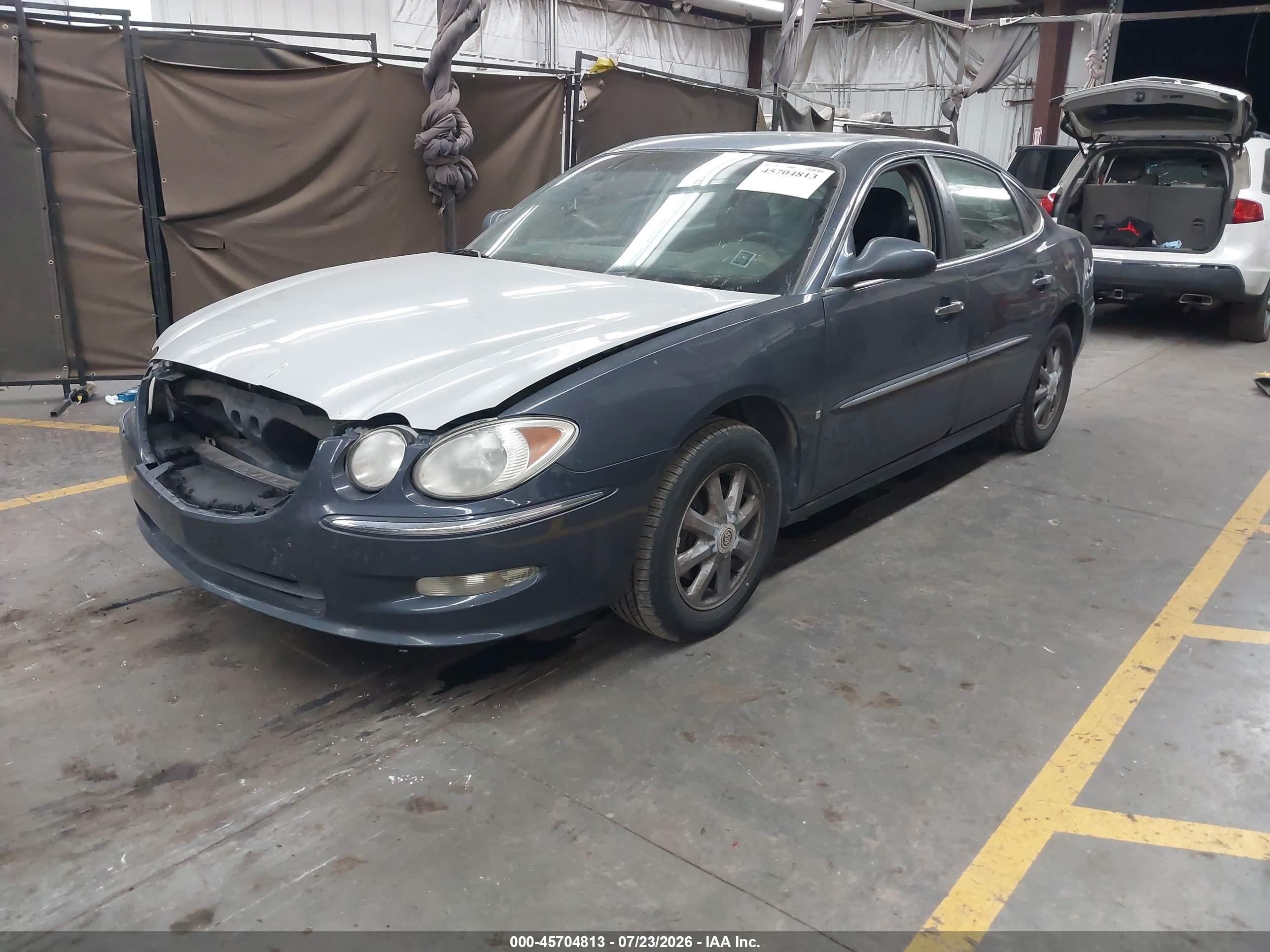 2009 Buick Lacrosse Cxl Blue vin: 2G4WD582191134627