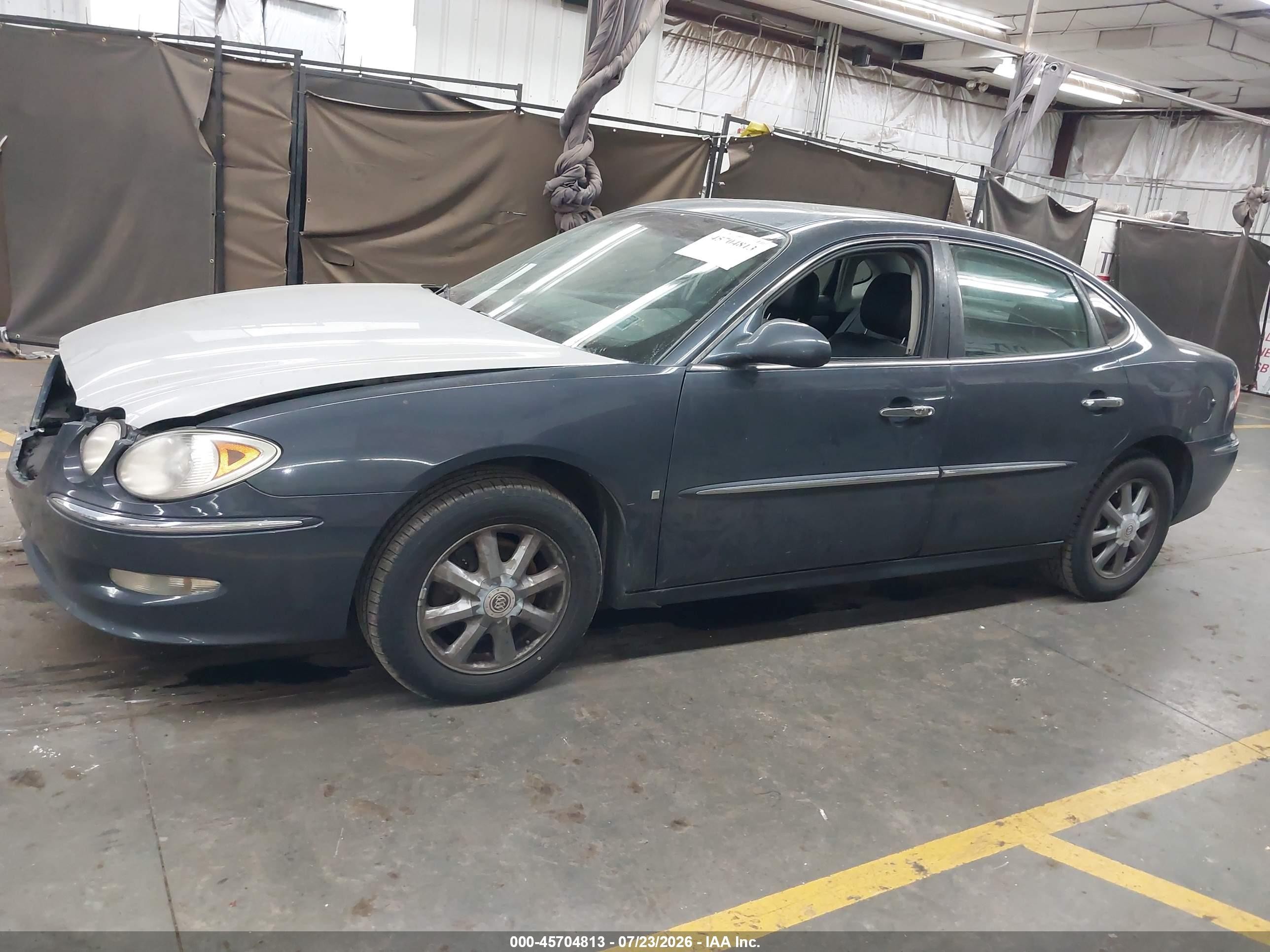 2009 Buick Lacrosse Cxl Blue vin: 2G4WD582191134627