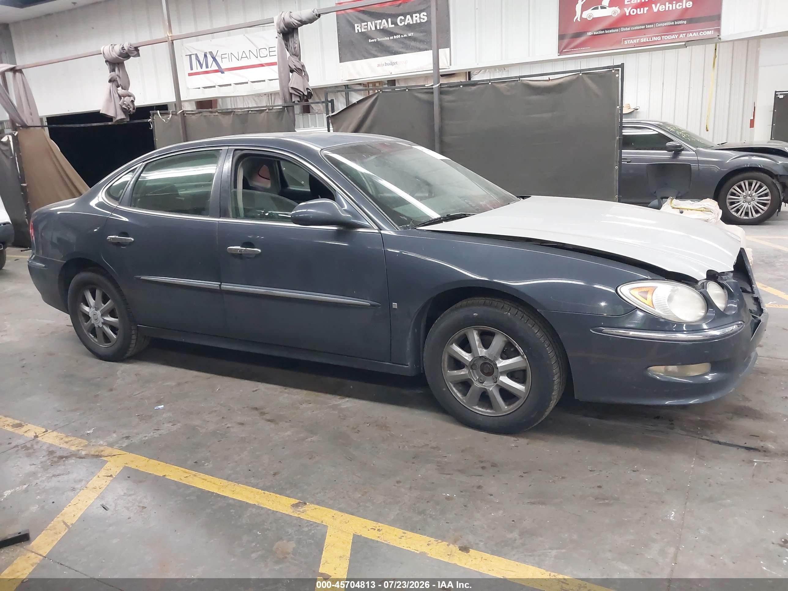 2009 Buick Lacrosse Cxl Blue vin: 2G4WD582191134627