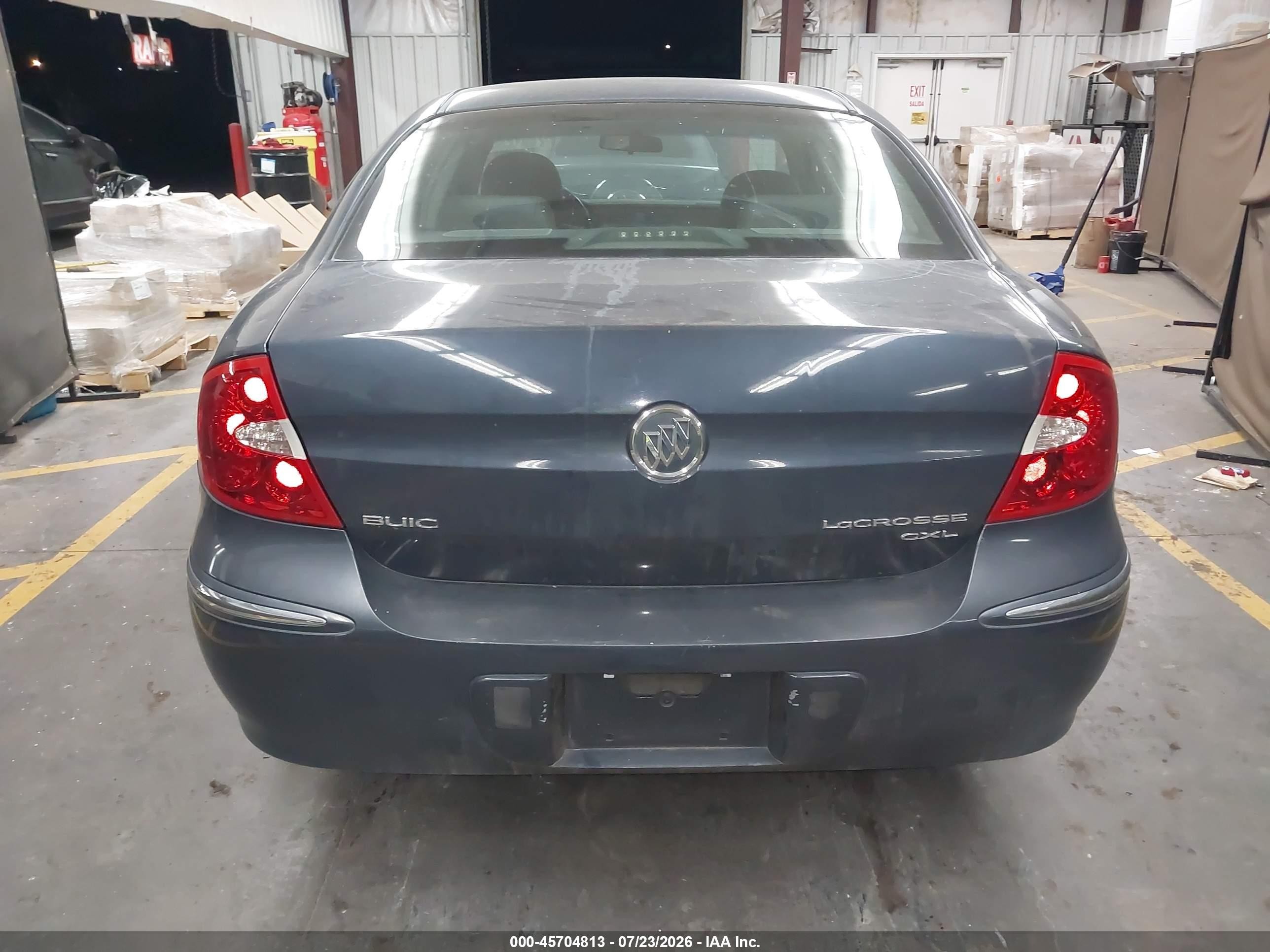 2009 Buick Lacrosse Cxl Blue vin: 2G4WD582191134627