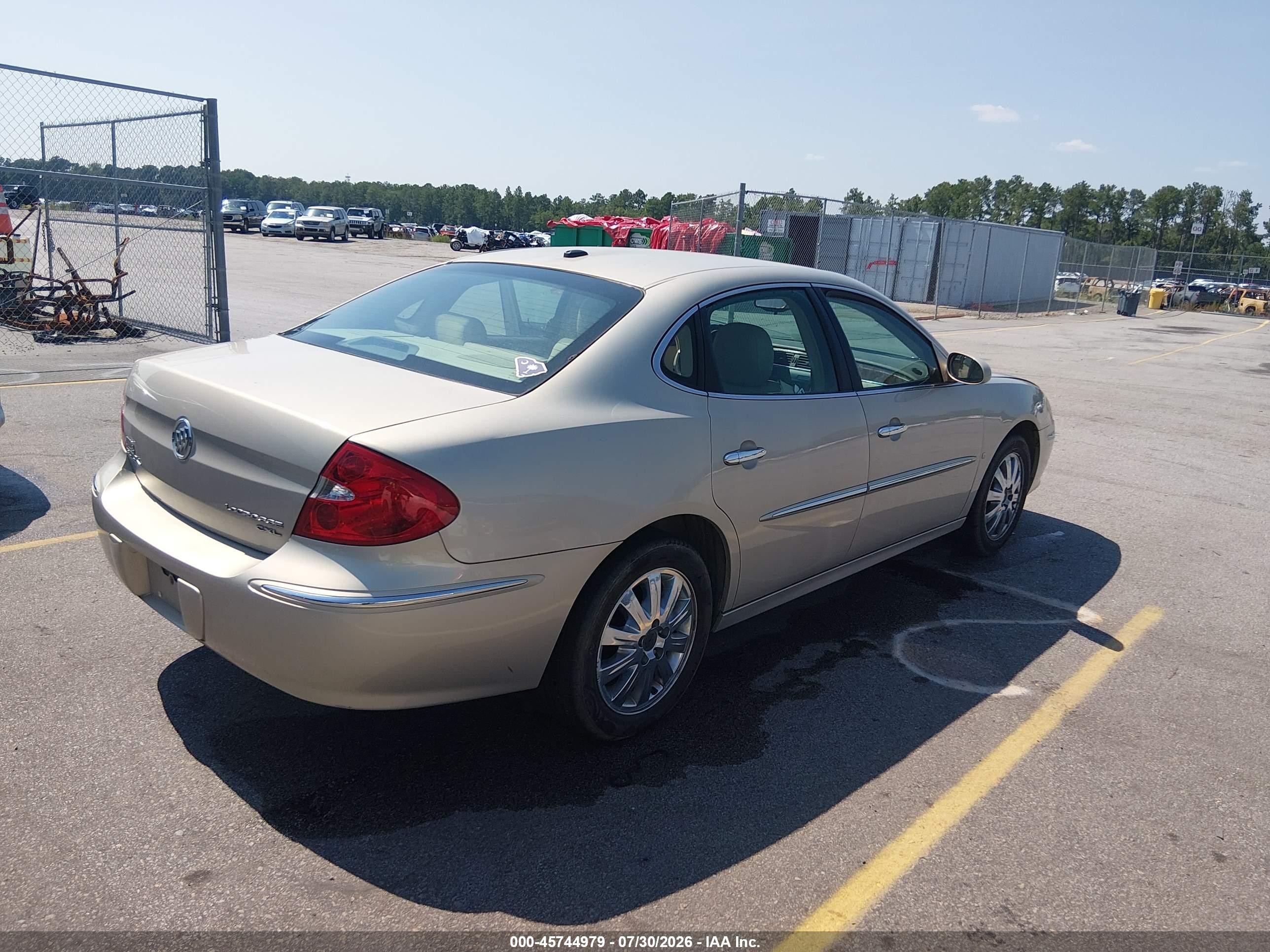2009 Buick Lacrosse Cxl Beige vin: 2G4WD582191174206