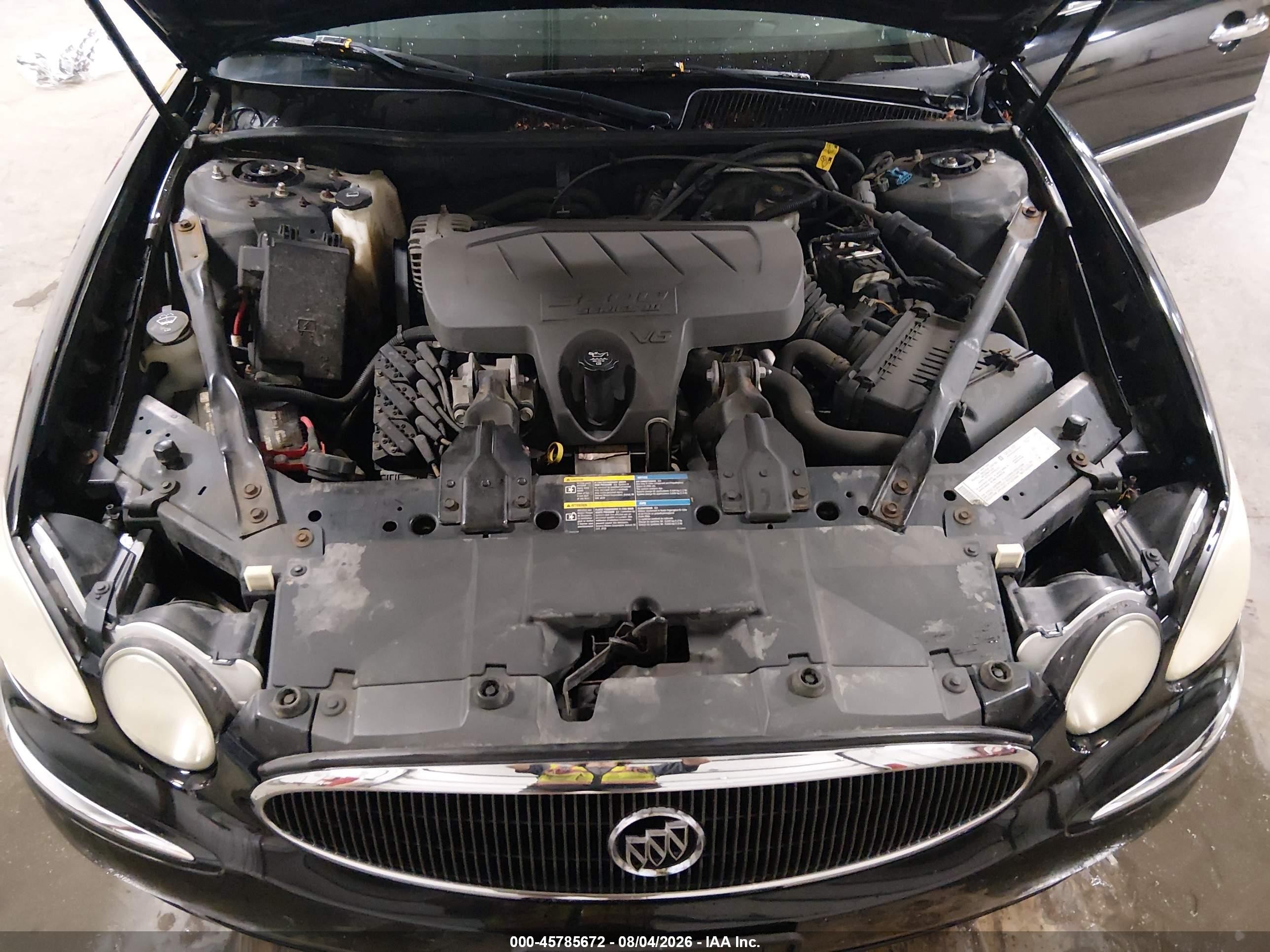 2006 Buick Lacrosse Cxl Black vin: 2G4WD582261146331