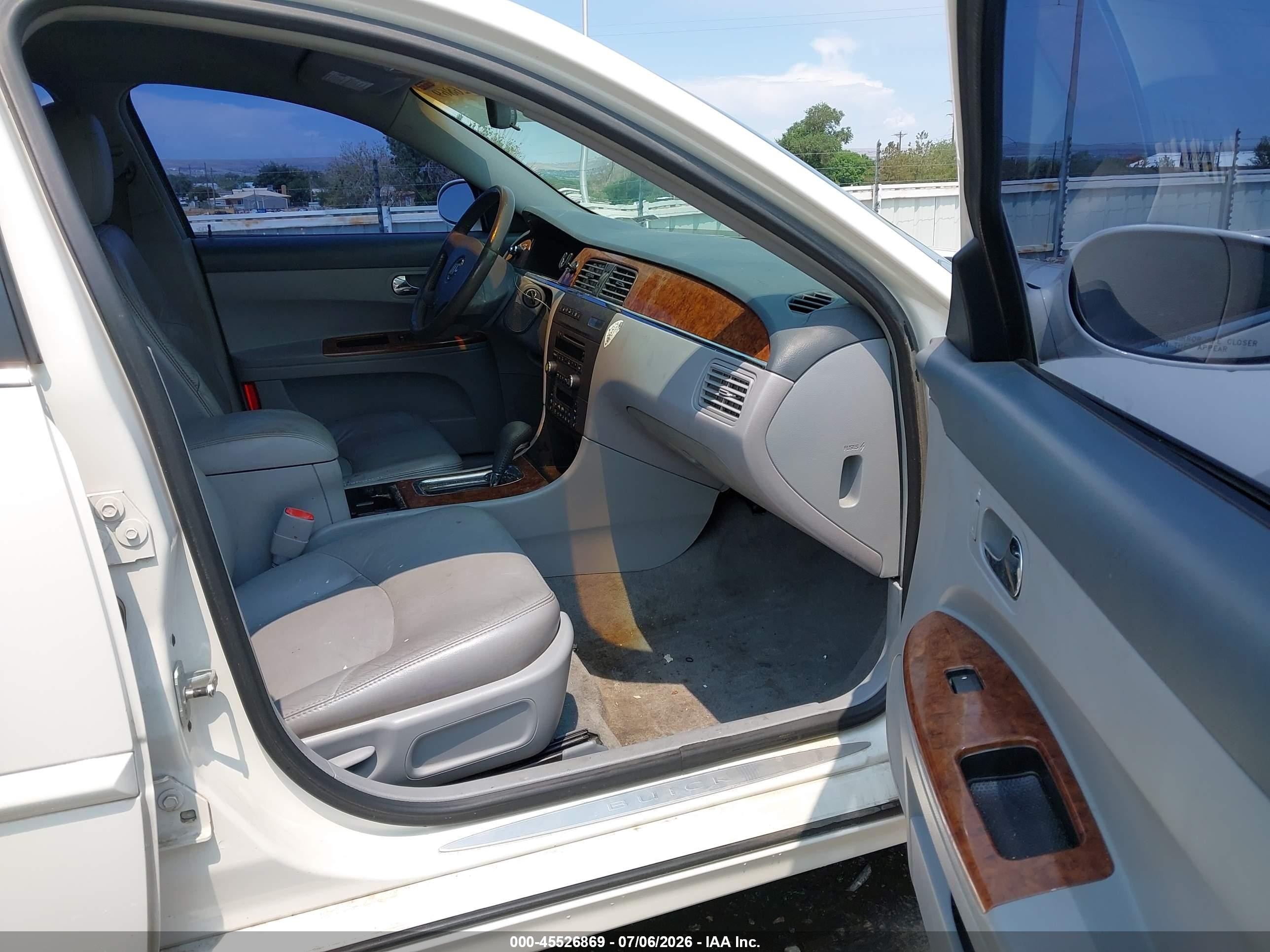 2006 Buick Lacrosse Cxl White vin: 2G4WD582261259843
