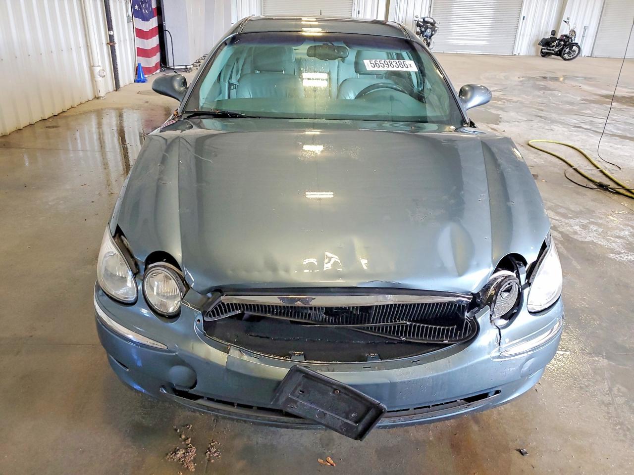 2007 Buick Lacrosse Cxl Blue vin: 2G4WD582271241490