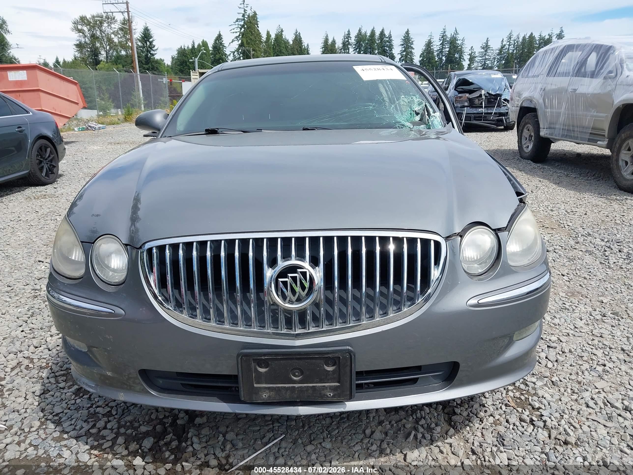 2008 Buick Lacrosse Cxl Gray vin: 2G4WD582281218163