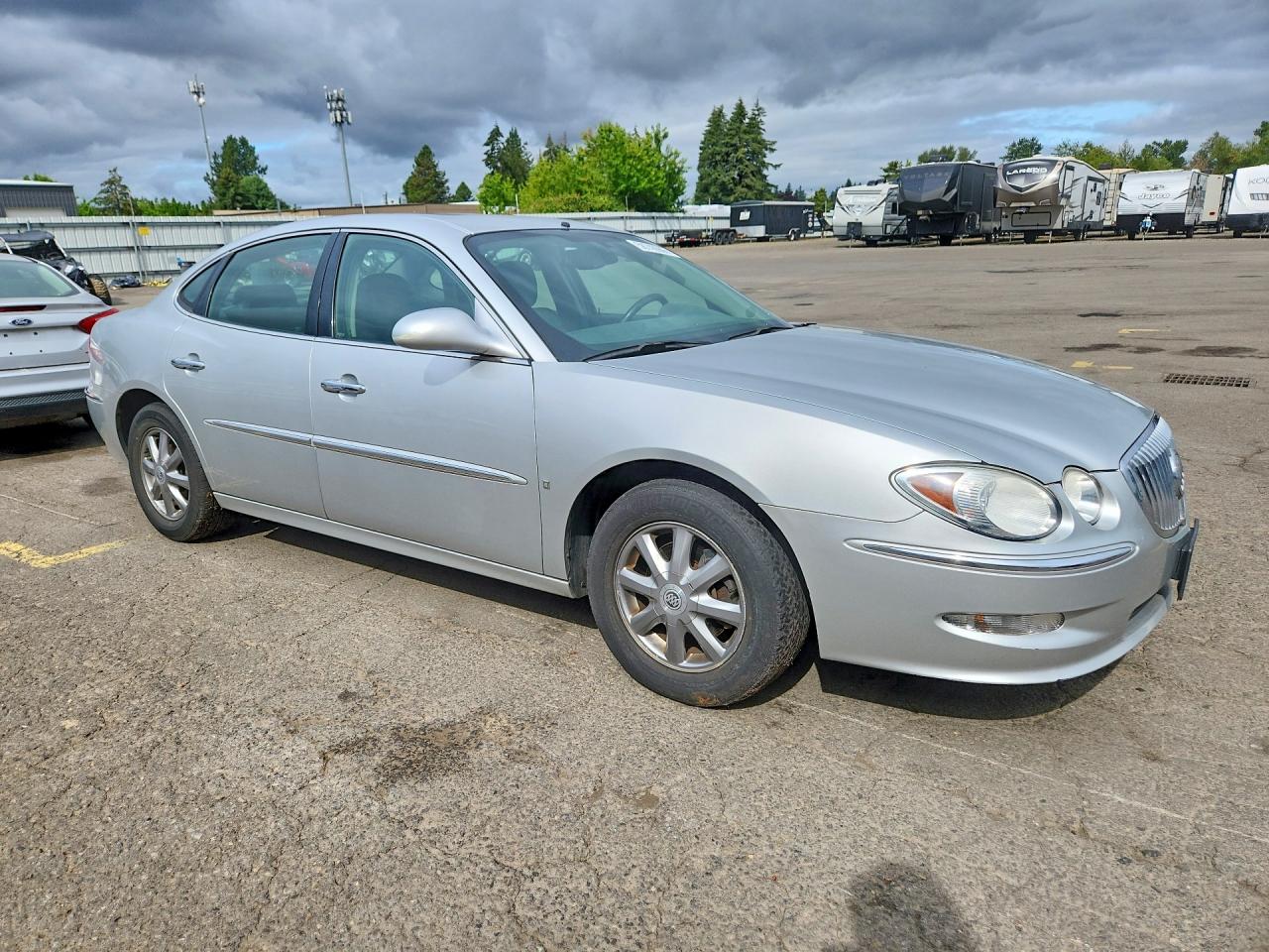 2009 Buick Lacrosse Cxl Silver vin: 2G4WD582291234834