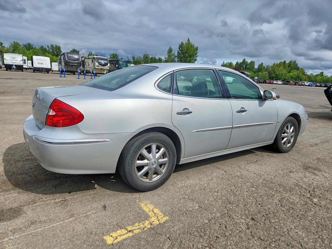 2009 Buick Lacrosse Cxl Silver vin: 2G4WD582291234834
