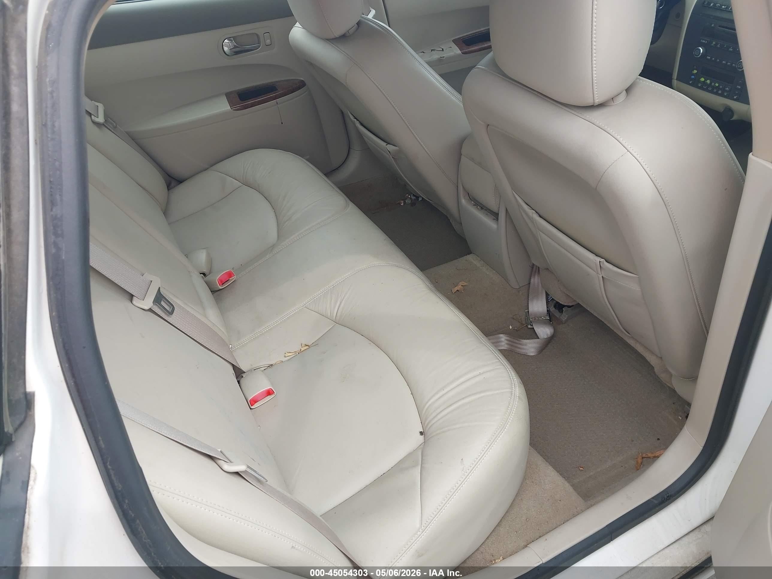 2006 Buick Lacrosse Cxl White vin: 2G4WD582361167138