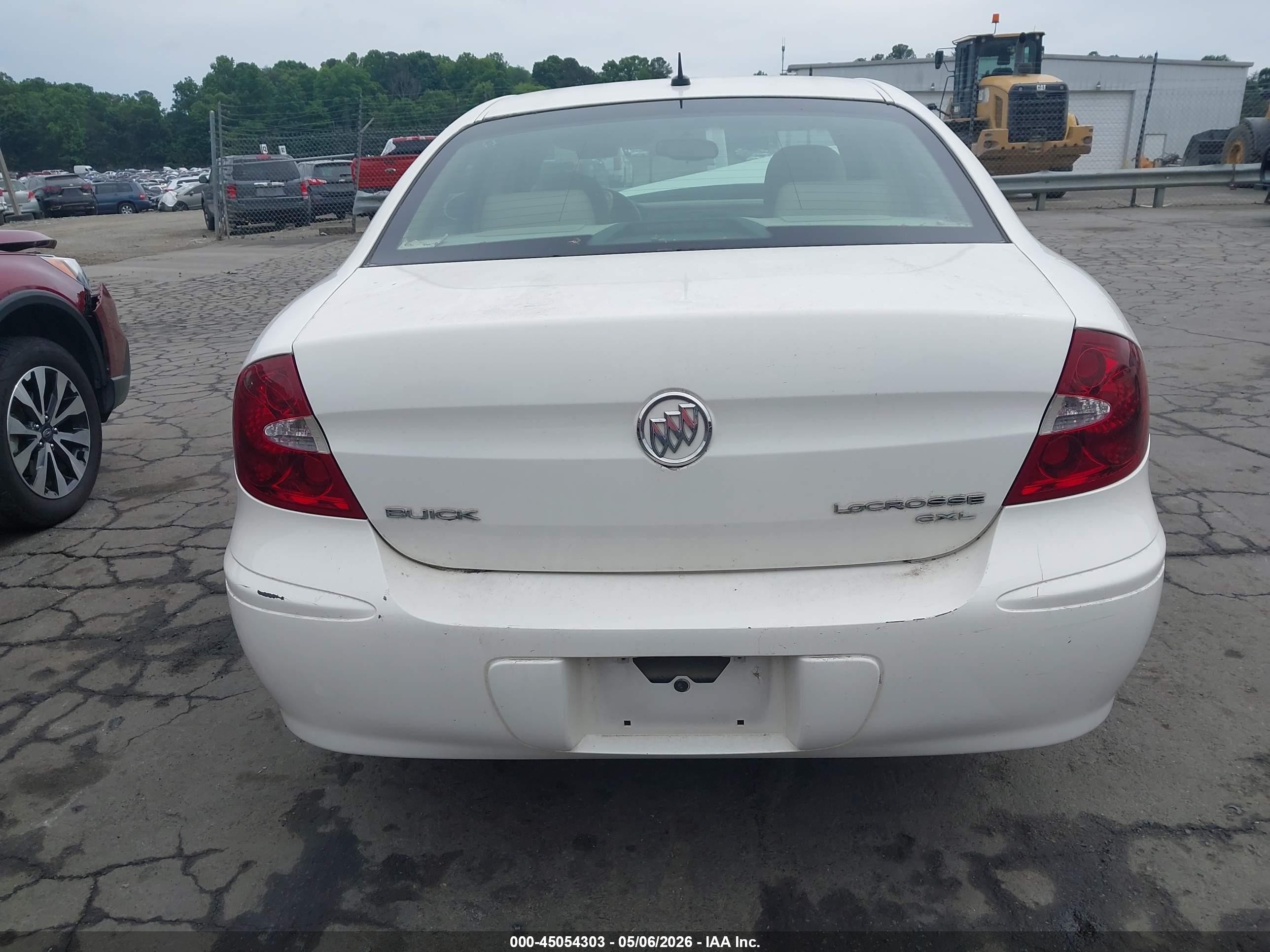 2006 Buick Lacrosse Cxl White vin: 2G4WD582361167138