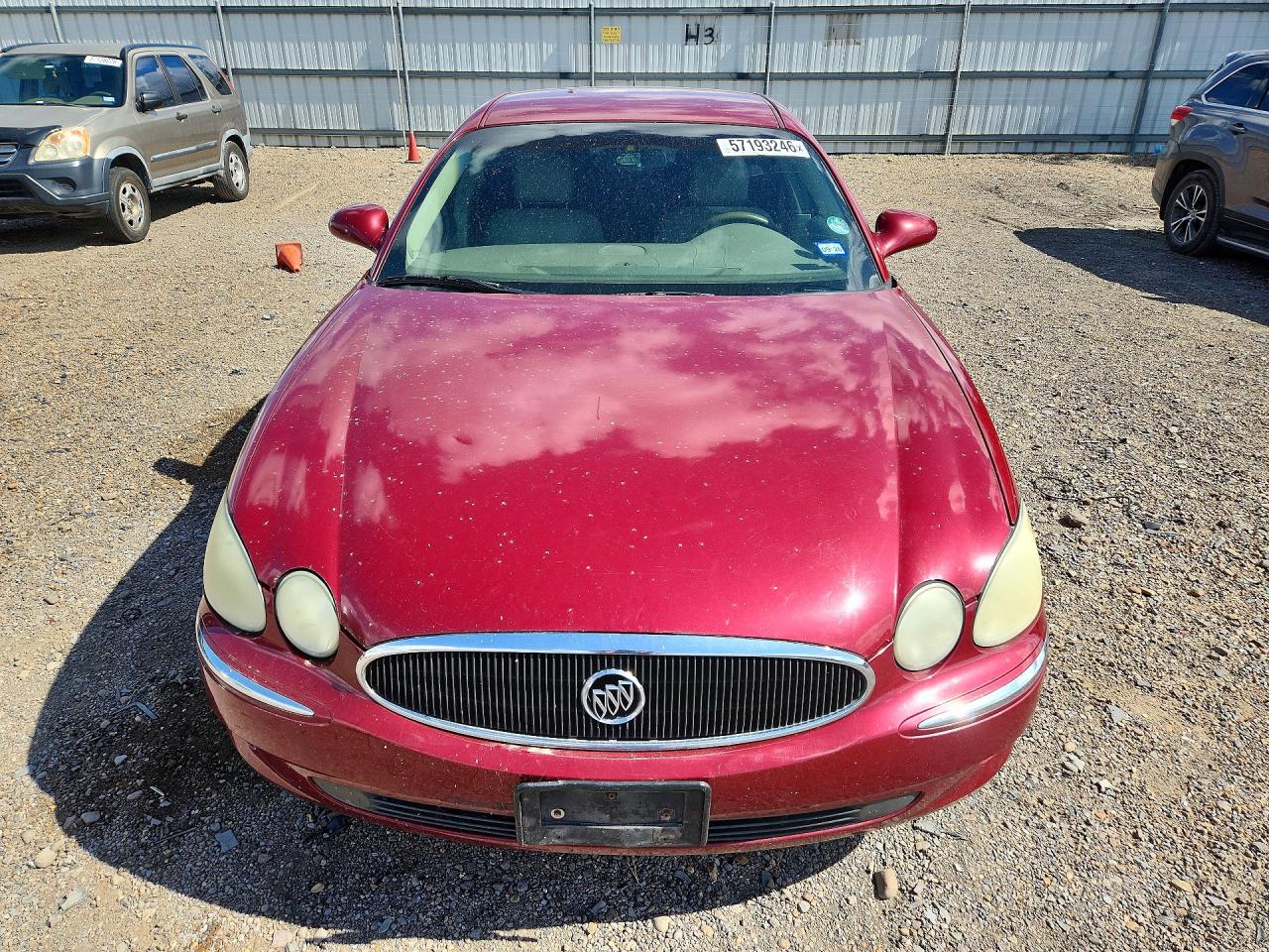 2006 Buick Lacrosse Cxl Burgundy vin: 2G4WD582361174963
