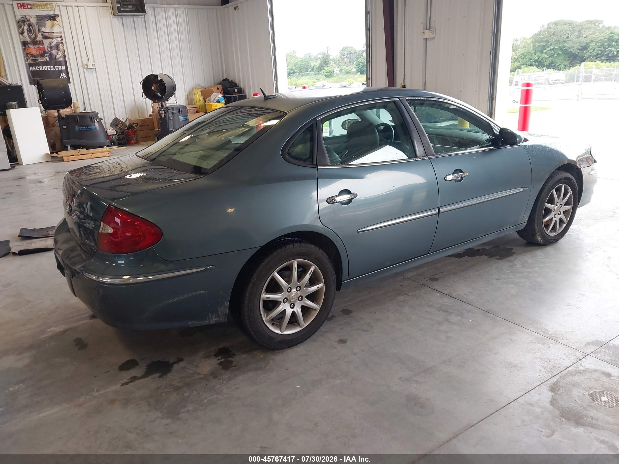 2006 Buick Lacrosse Cxl Blue vin: 2G4WD582361231193