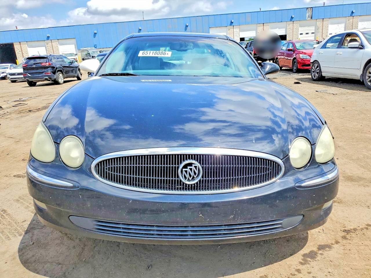2007 Buick Lacrosse Cxl Black vin: 2G4WD582371107491
