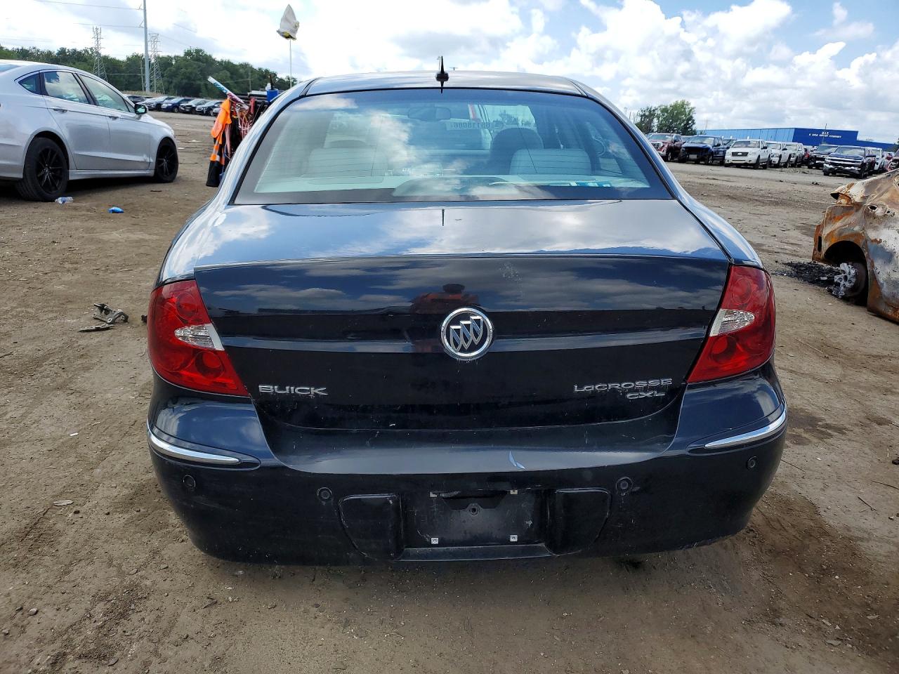 2007 Buick Lacrosse Cxl Black vin: 2G4WD582371107491